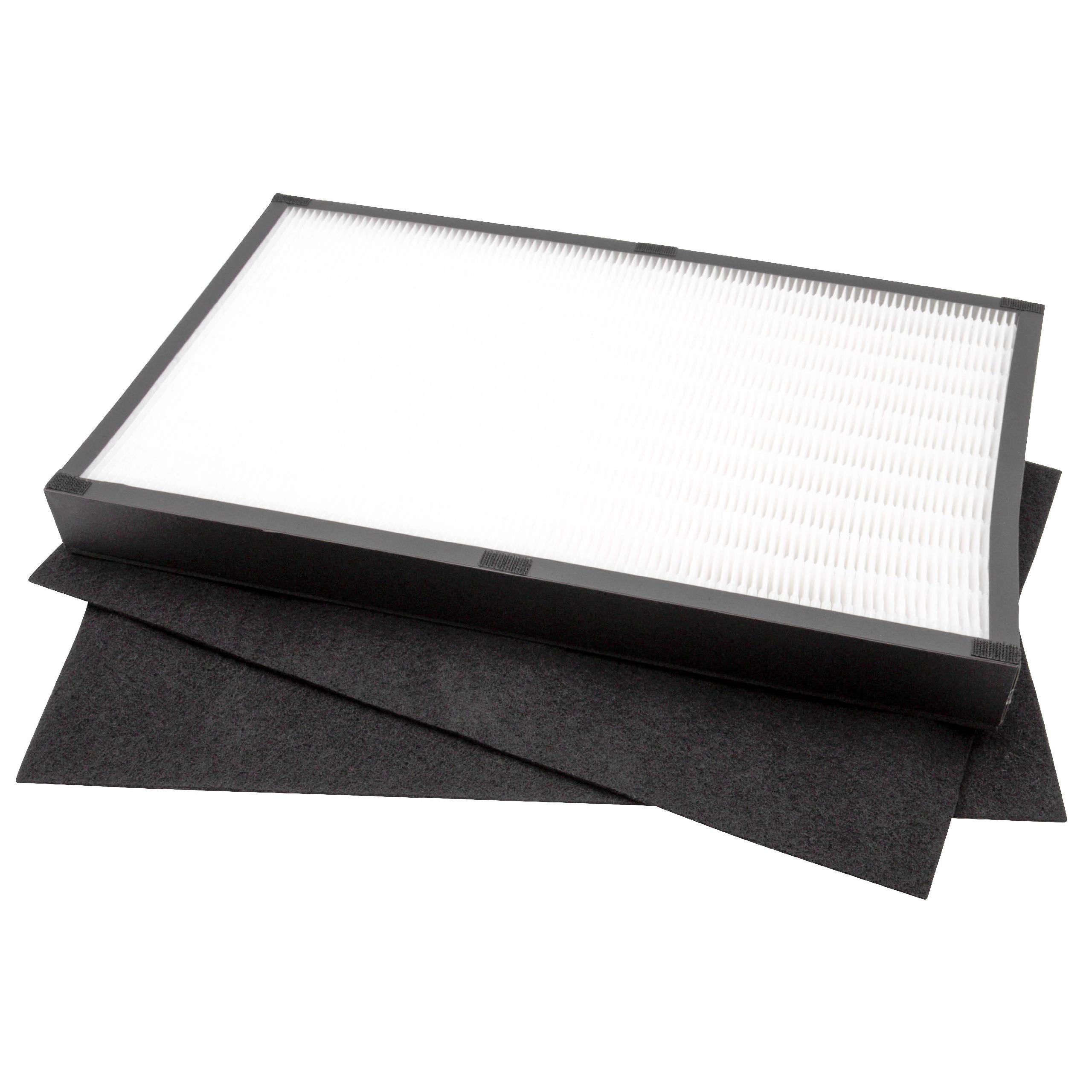 3 Part Filter Set replaces Dirt Devil 0350022 humidifier - HEPA filter, activated carbon filter