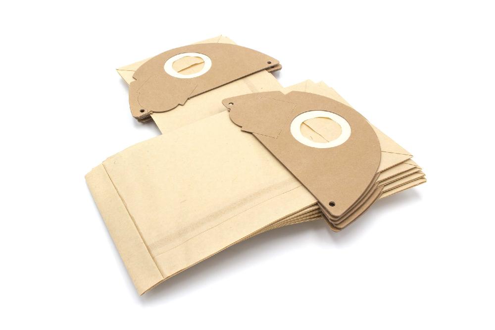 10x Vacuum Cleaner Bag replaces Kärcher 6.904-167, 6.904-164 for Hoover - paper