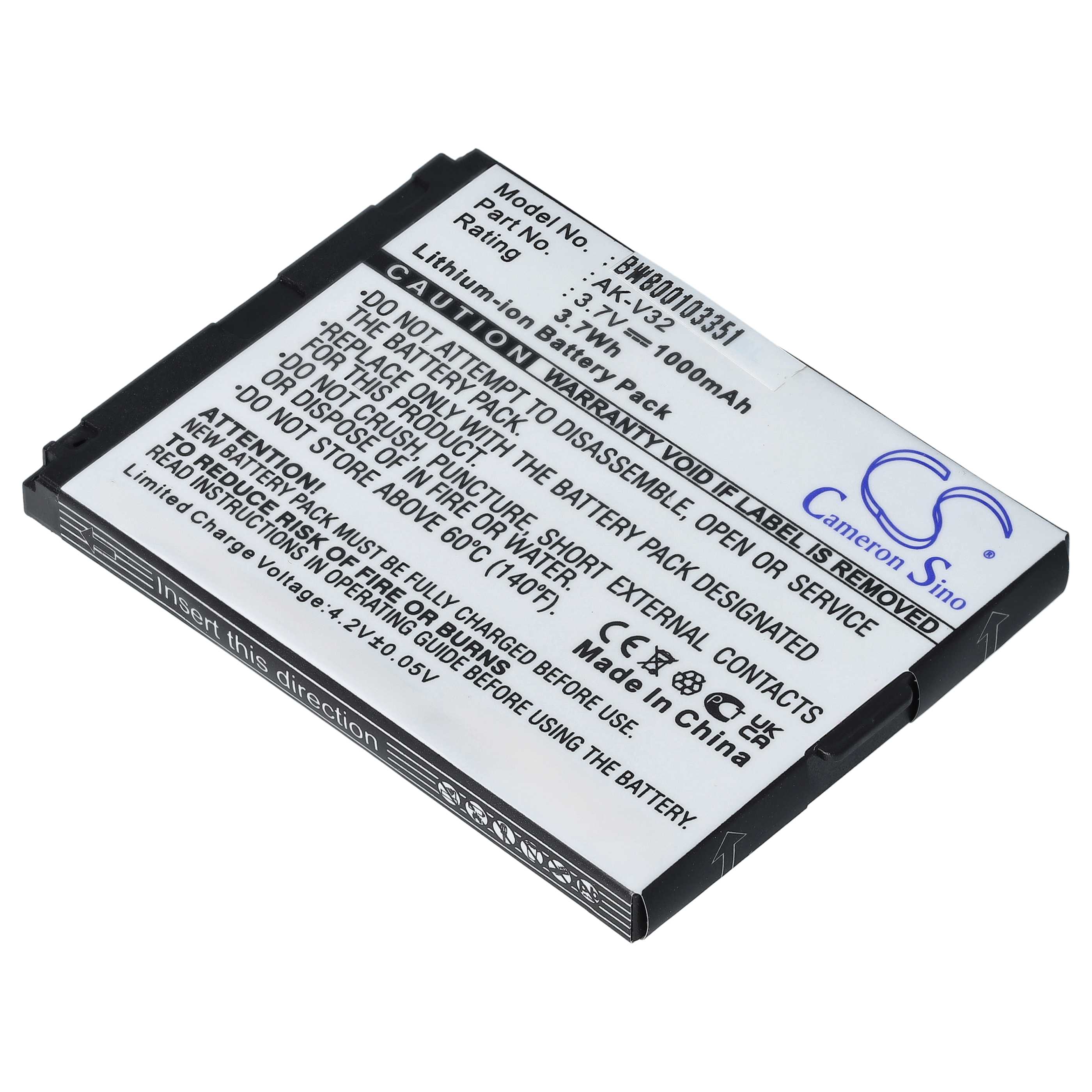 Akumulator do telefonu smartfona zamiennik Emporia AK-V32 - 1000 mAh 3,7 V Li-Ion