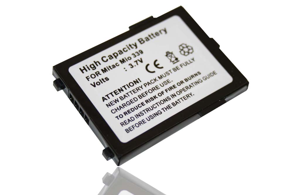 Batteria sostituisce BP8CULXBIAN1 per navigatore ViewSonic - 850mAh 3,7V Li-Ion