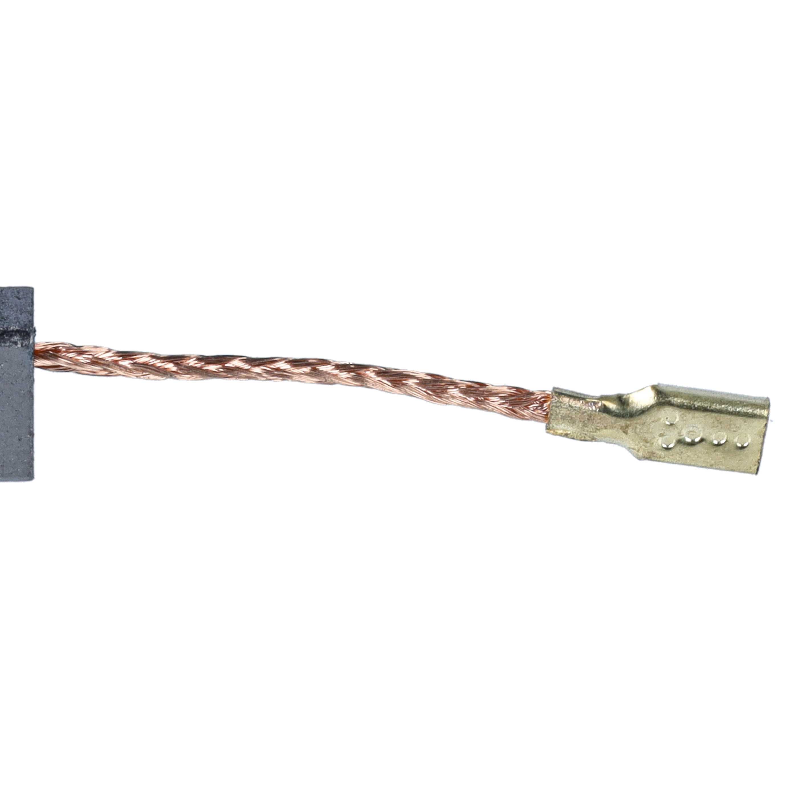 2x Kohlebürste als Ersatz für AEG WS632 für Elektrowerkzeug - 15,5 x 8 x 5mm