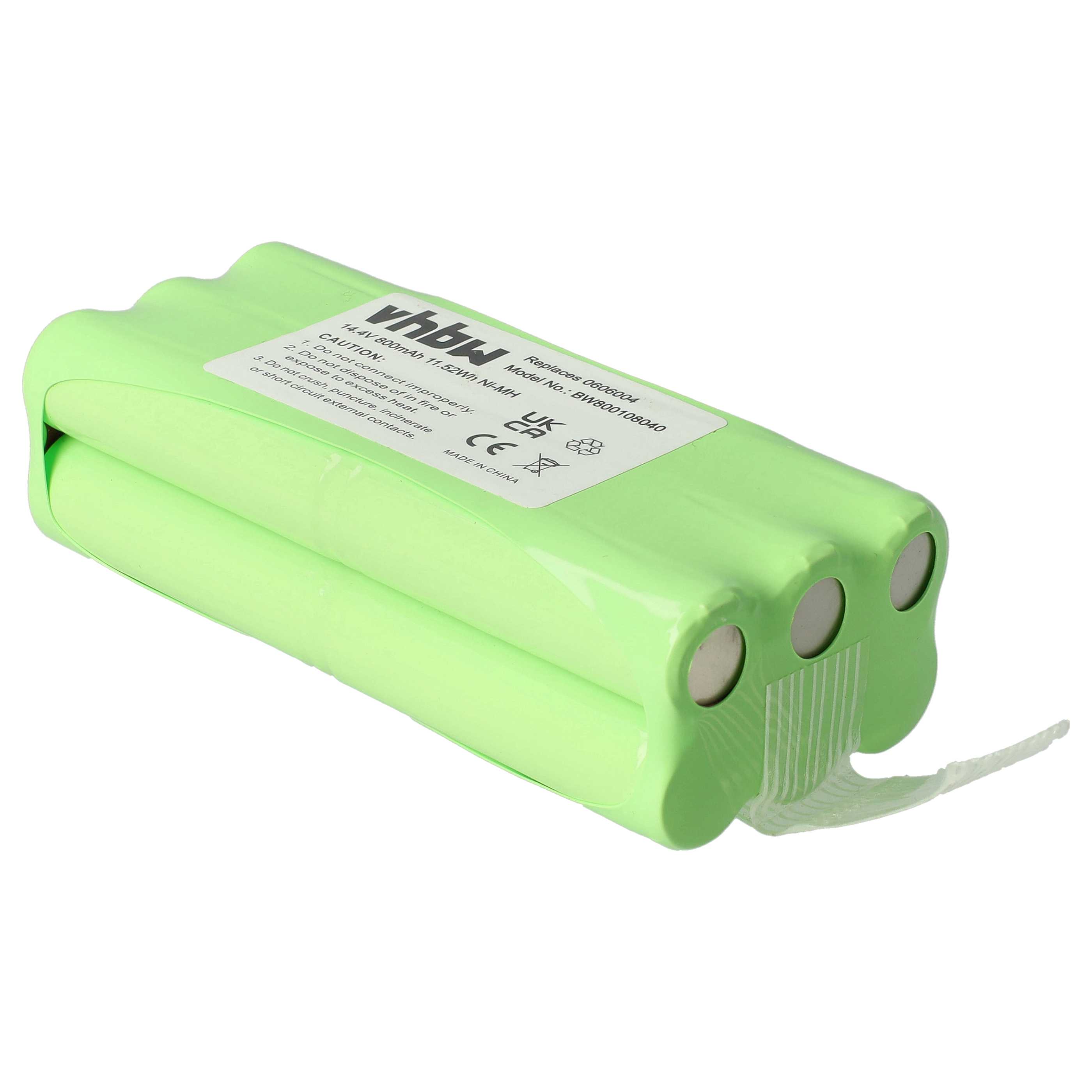 Akku als Ersatz für Dirt Devil R1-L051B, 0606004 für Taurus - 800mAh 14,4V NiMH