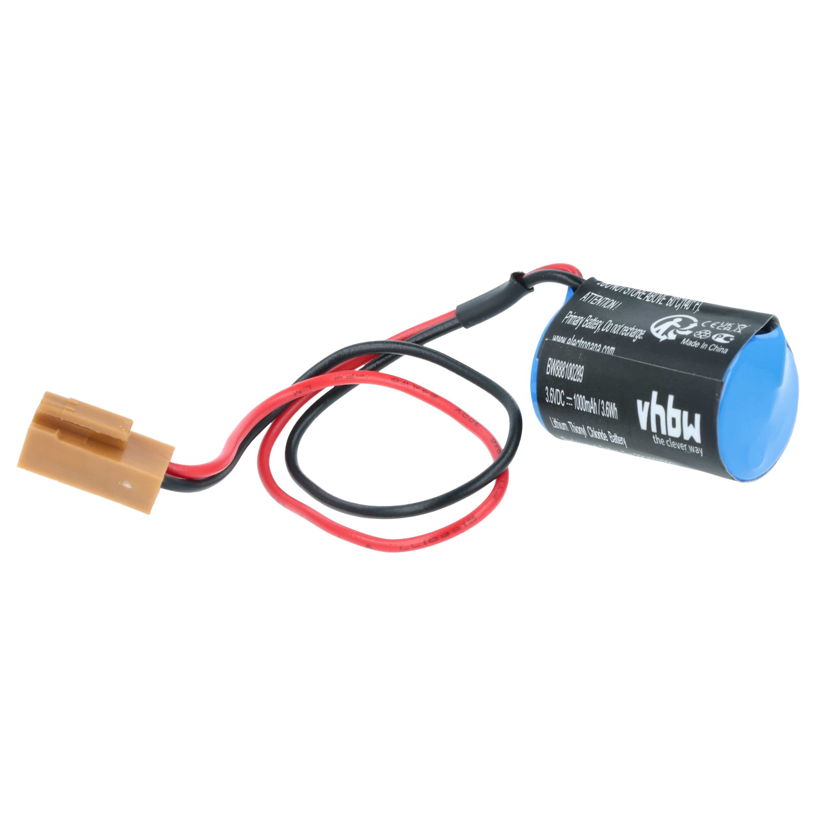 Bateria do PLC programowalnego sterownika zamiennik FBT030A, FBT020A, ER3V/3.6V - 1000 mAh 3,6 V Li-MnO2