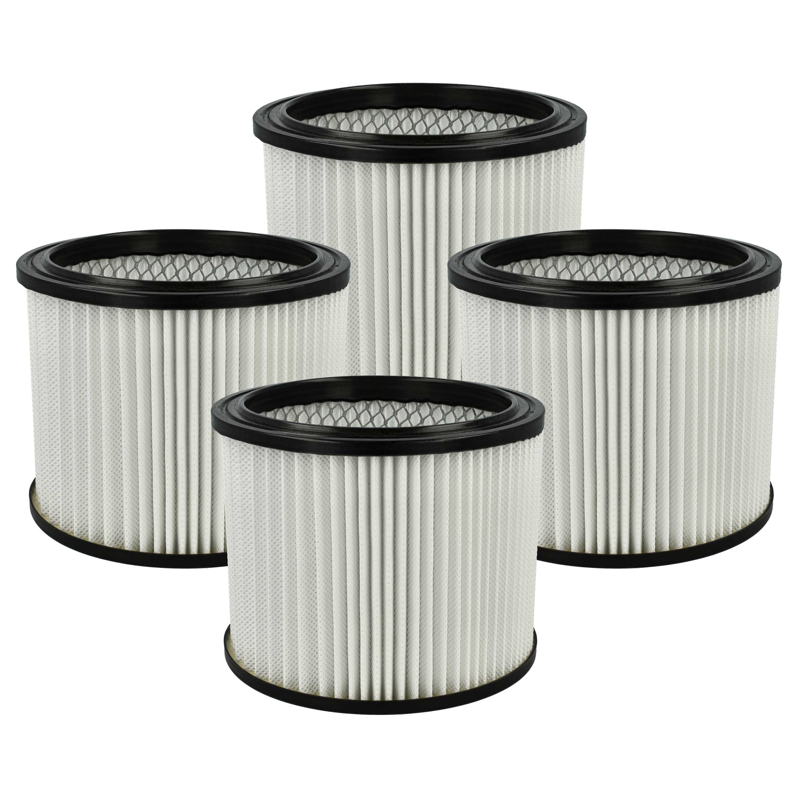 4x Filterpatrone als Ersatz für Scheppach 7906300706, 4014915229186 für Scheppach Absauganlage - HEPA Filter