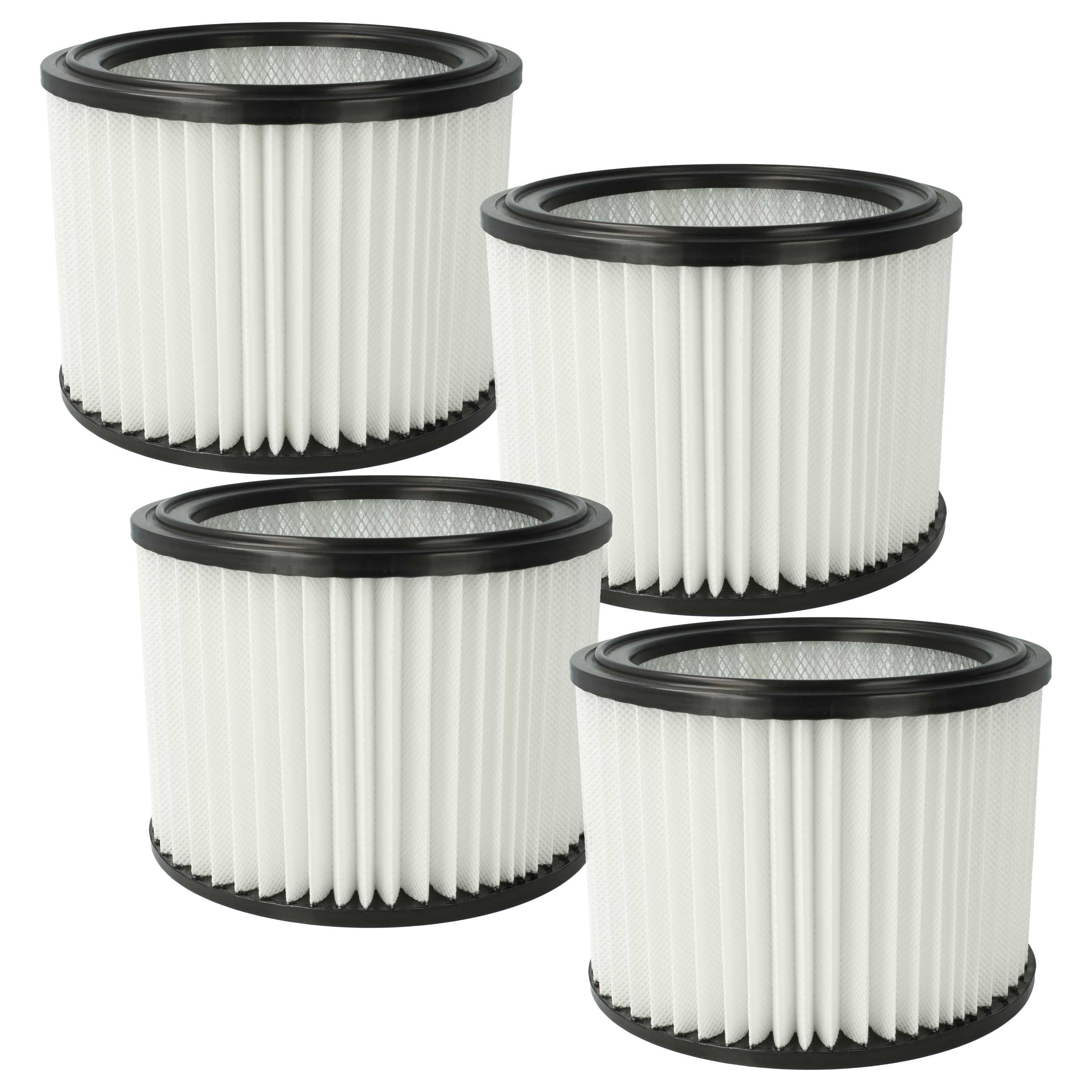 4x Filterfilter element replaces Hitachi / HiKOKI 4100601 for Hitachi Hikoki Vacuum Cleaner