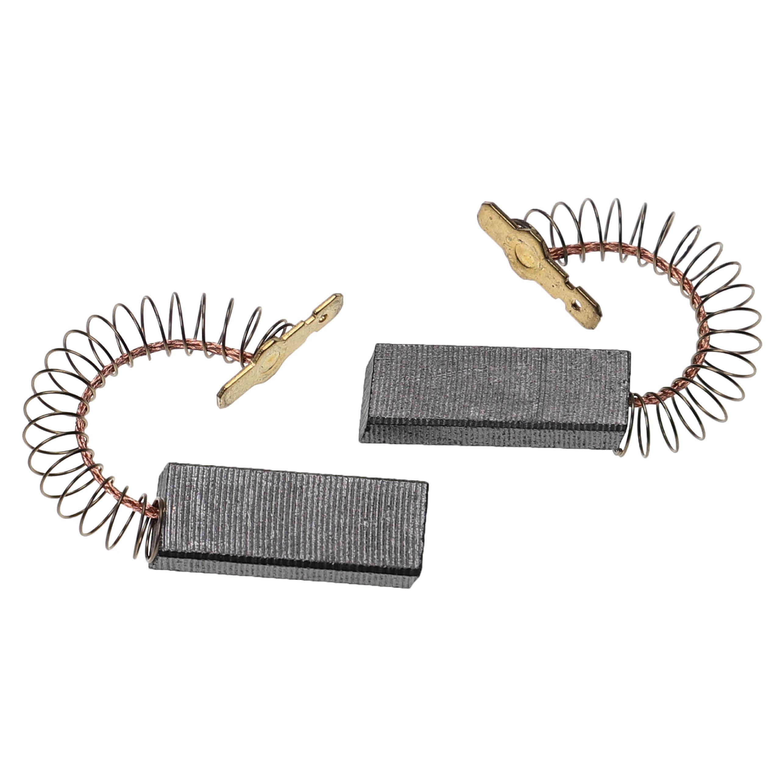 2x Carbon Brush as Replacement for 00154740 Electric Power Tools + Spring, 5 x 12.5 x 32mm