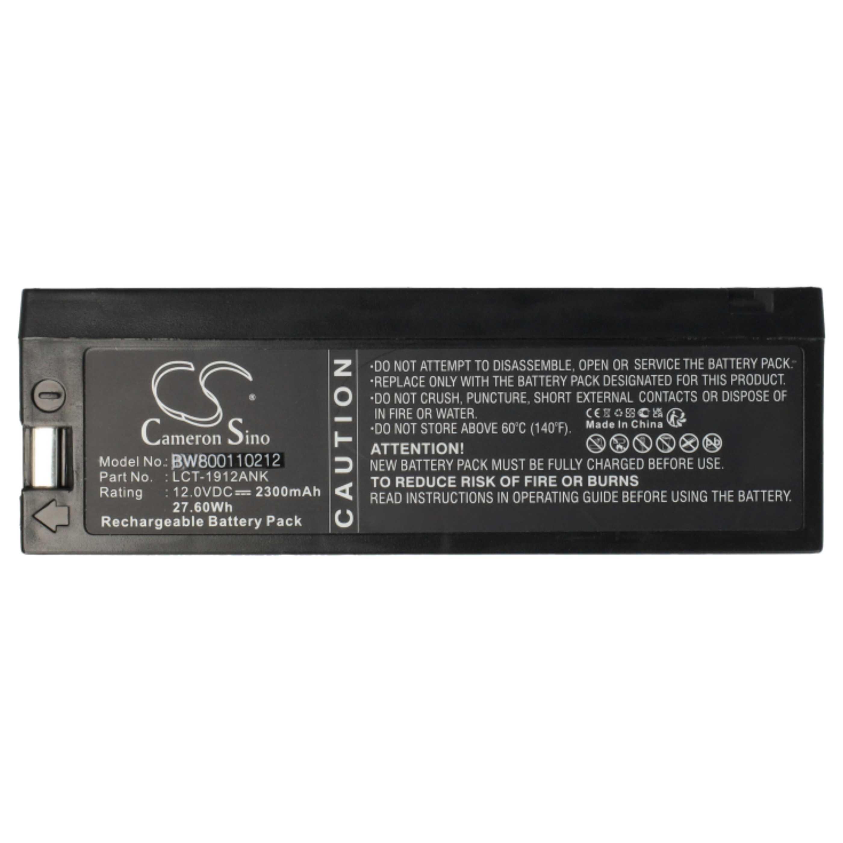 Akku als Ersatz für BLAUPUNKT CR-2000S für Philips - 2300mAh 12V AGM