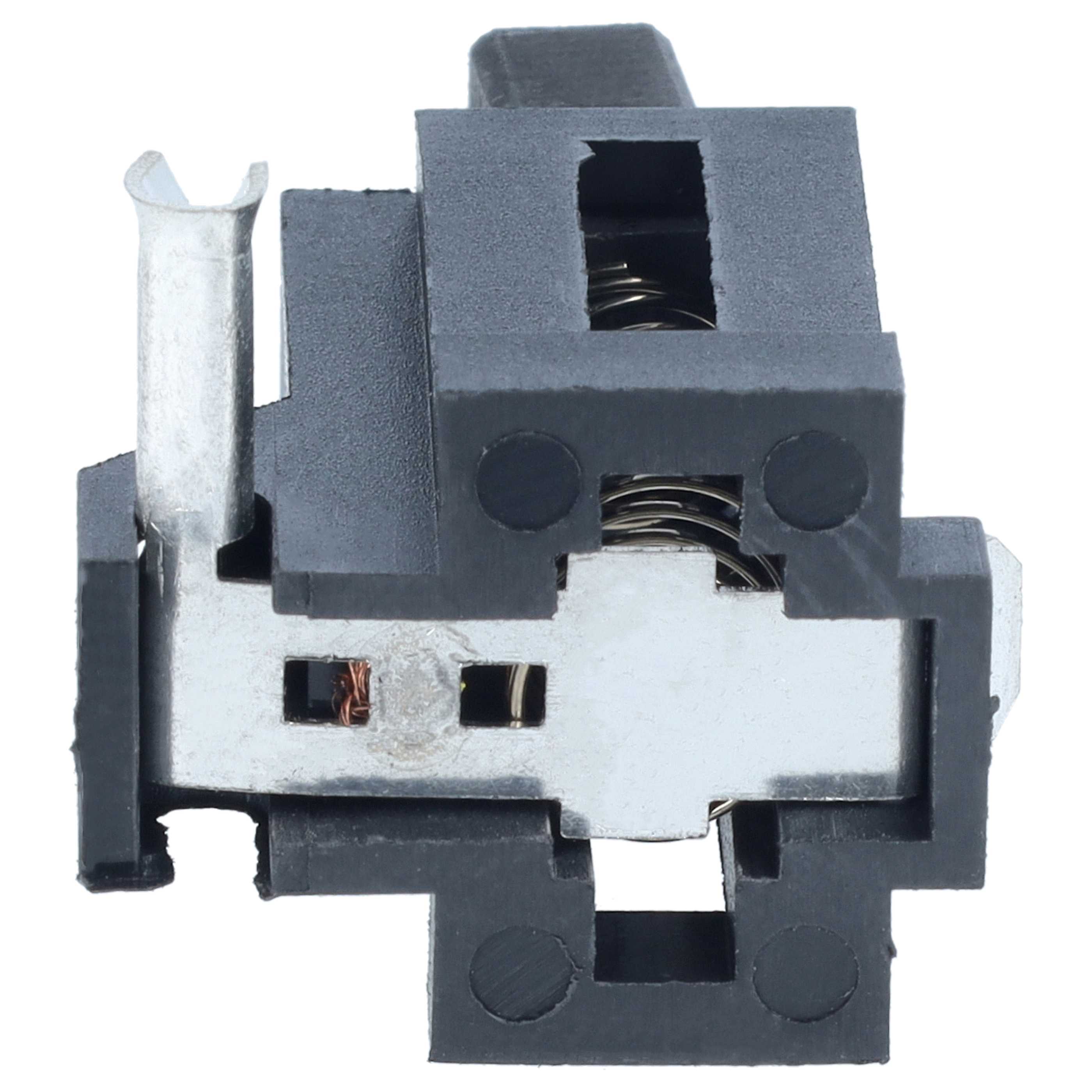 2x Kohlebürste als Ersatz für Bosch 2610992427, 2610993157 für Elektrowerkzeug - 9,67 x 9,5 x 6,3mm