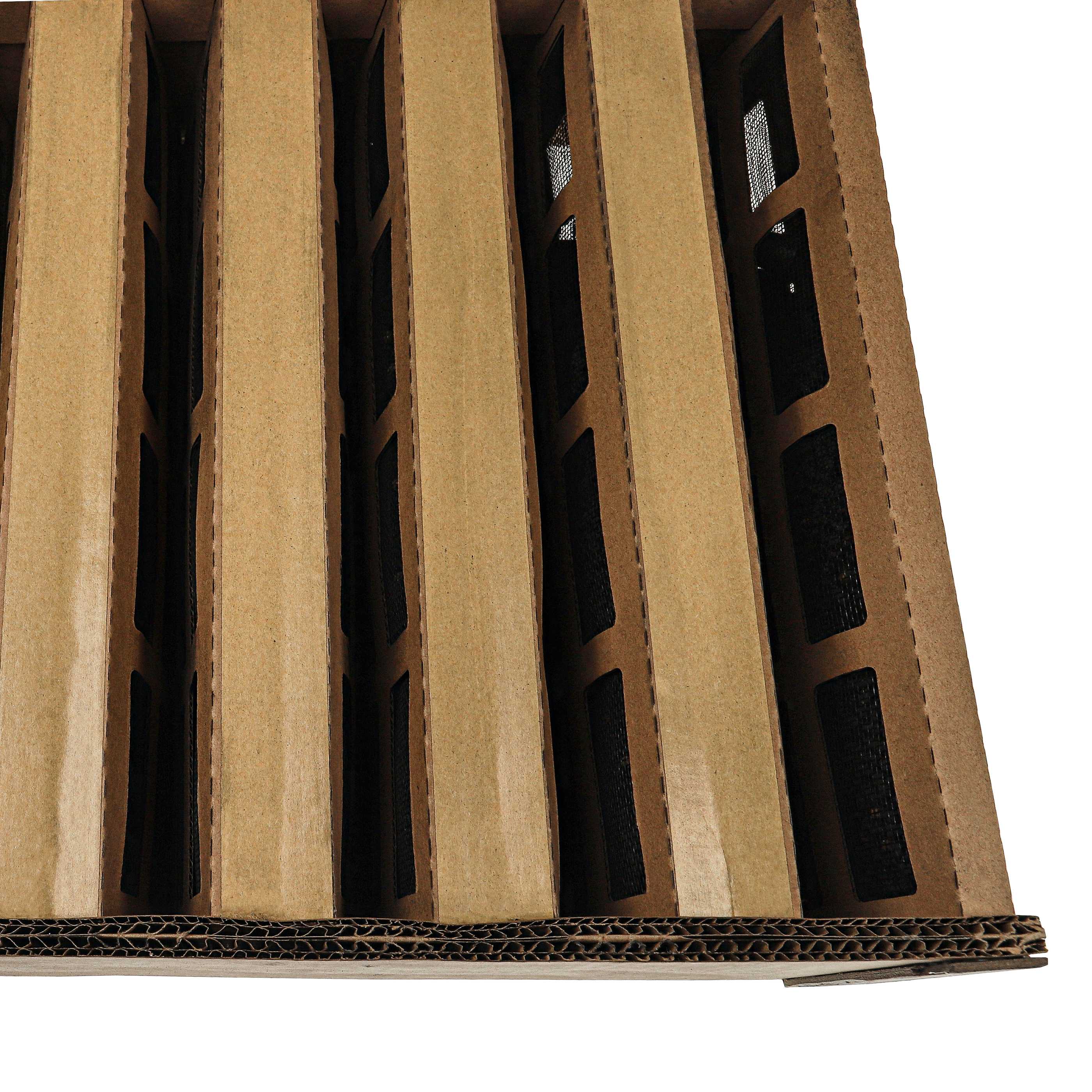 2x Gas and Odour Filter replaces IQAir 102181000, V5-Cell Air Purifier - cardboard / carbon fibres