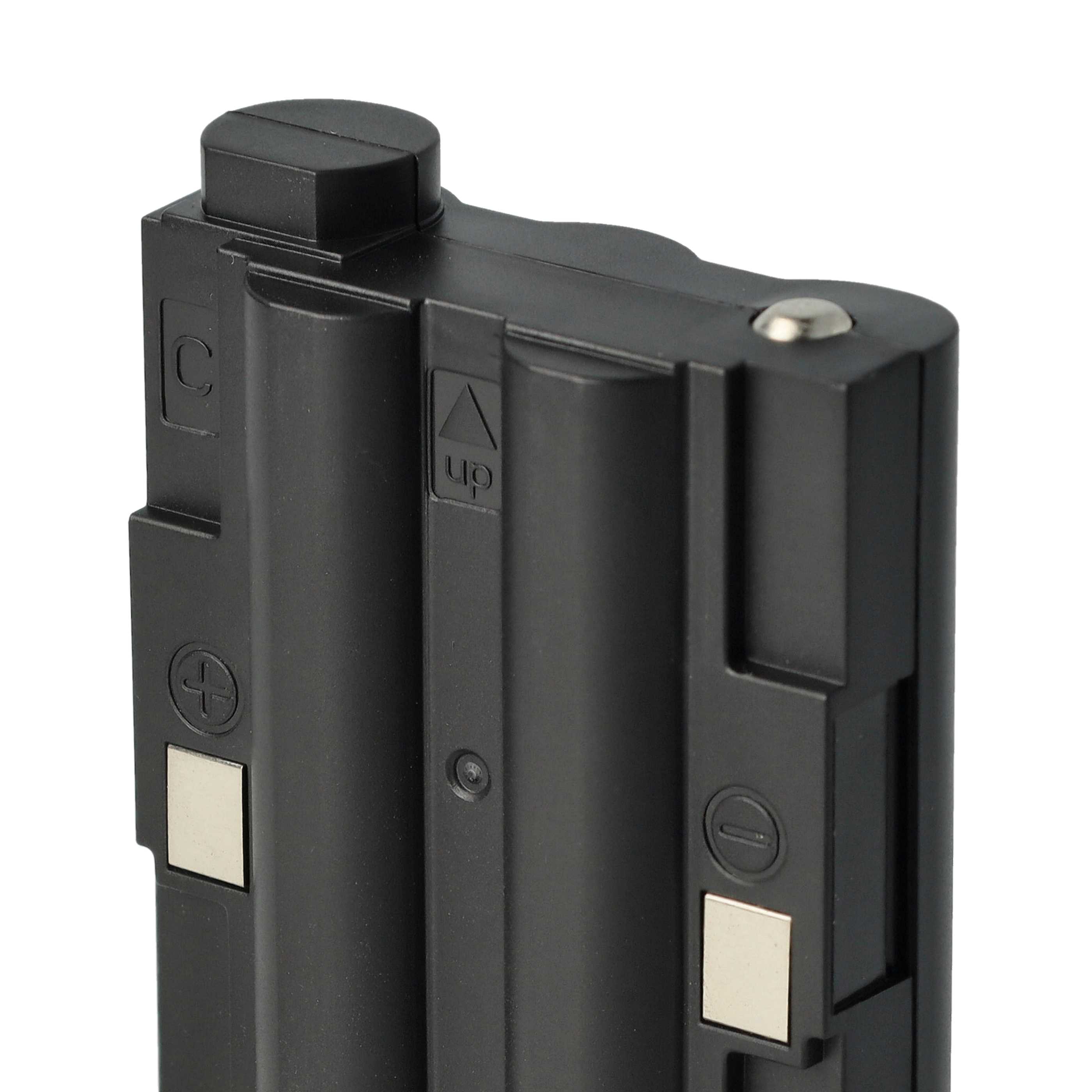 Radio 2x Battery replaces Alan Midland BATT5R, PB-ATL/G7 - 700 mAh 6 V NiMH
