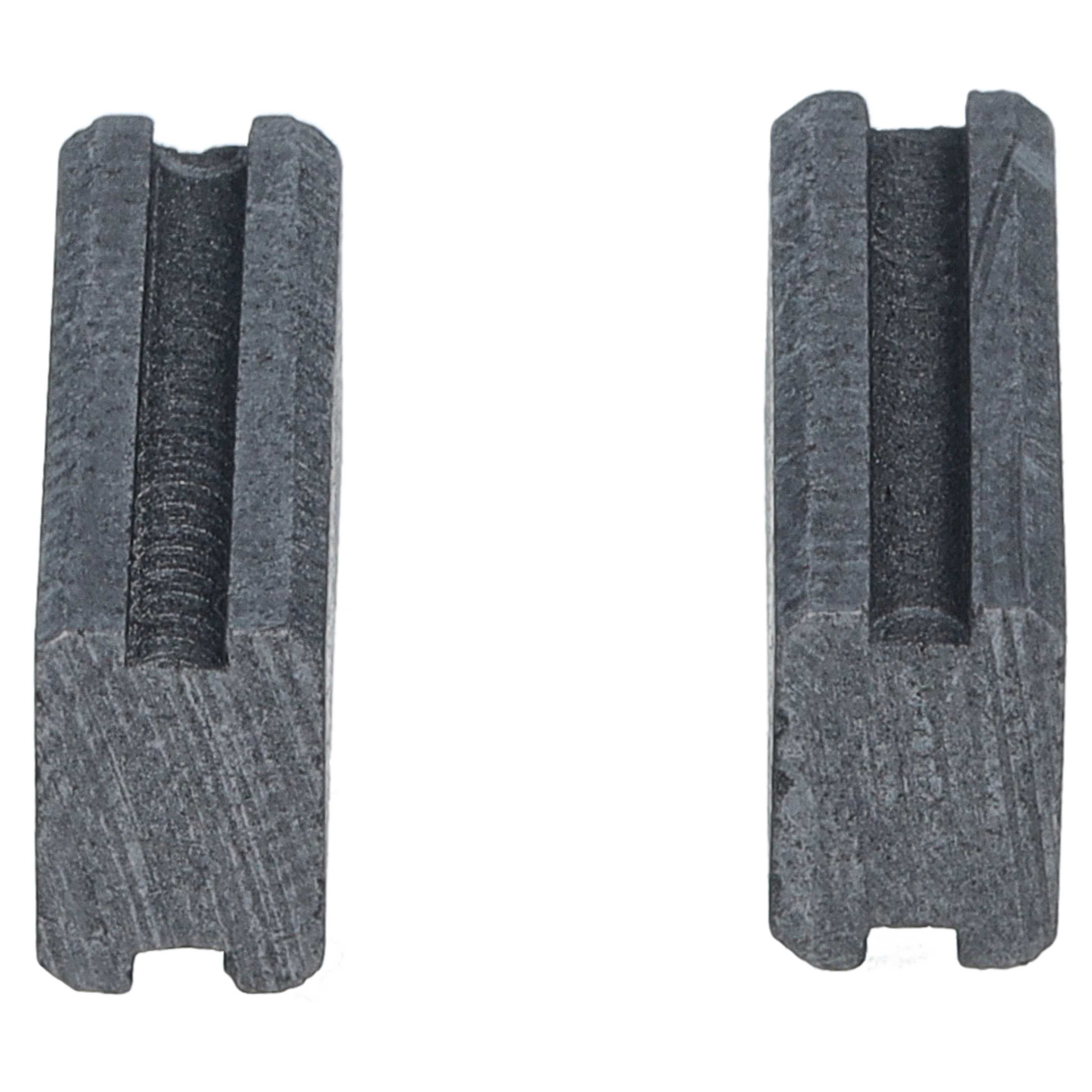 Kohlebürsten (2 Stück) für Bosch PEX 300 AE, u.a., ersetzt 2609000246, 14.13*7.85*4.85 mm