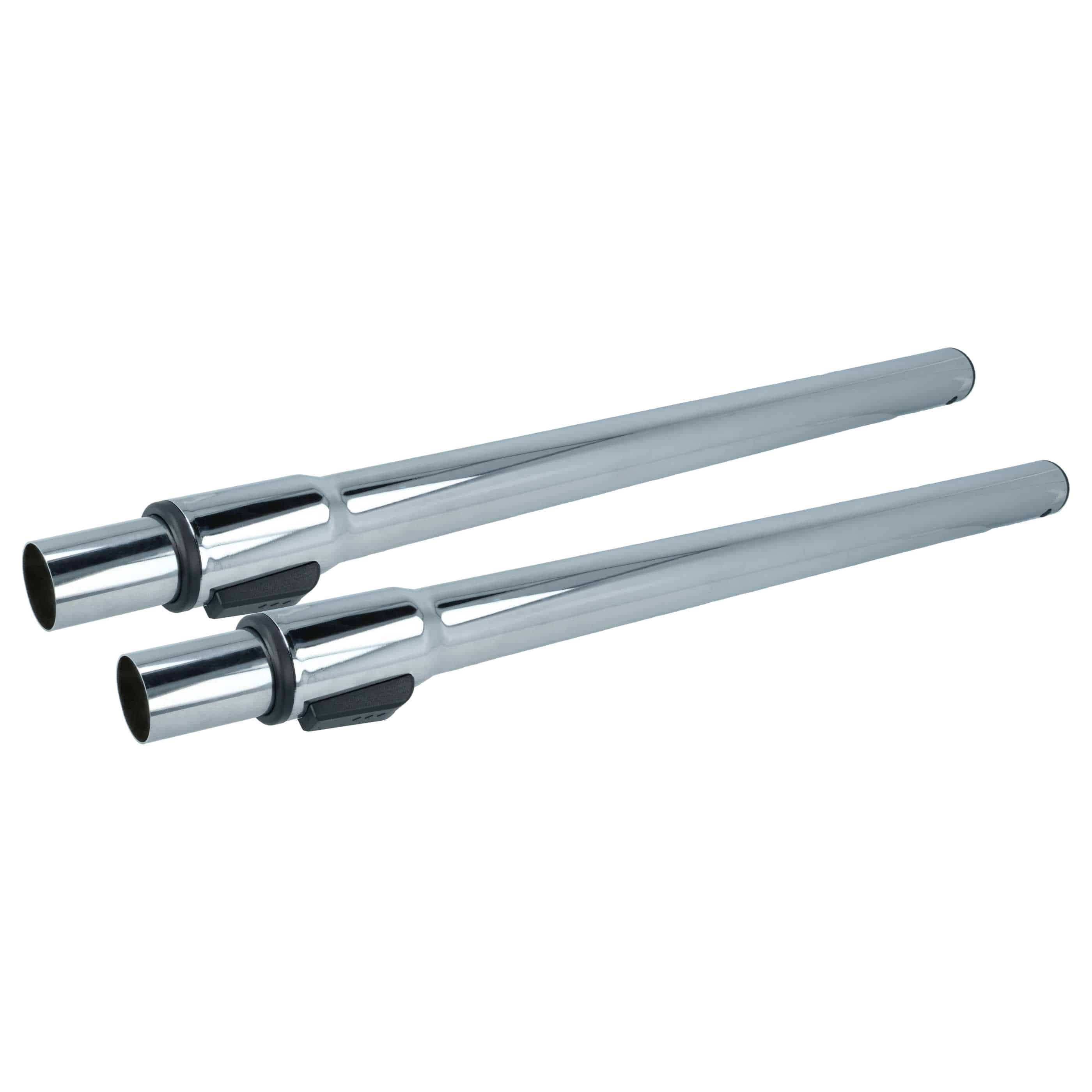 2x Tubo sostituisce Dirt Devil 2288019, 2210019, 2838019, 2200019, 1610006 per aspirapolvere - cromato