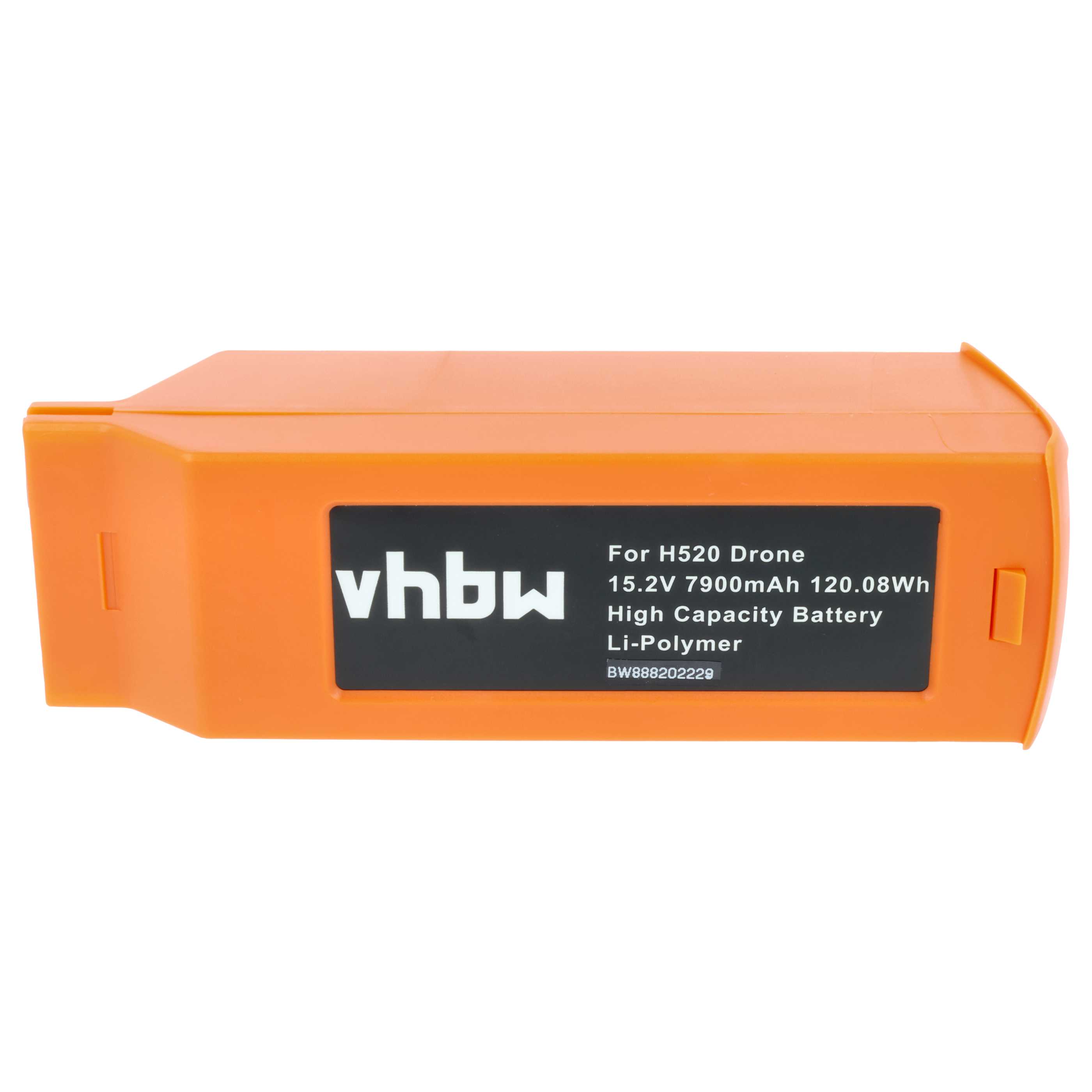 Drone Battery replaces Yuneec Power 4P, YUNH520105, 35085 - 7900 mAh 15.2 V Li-polymer