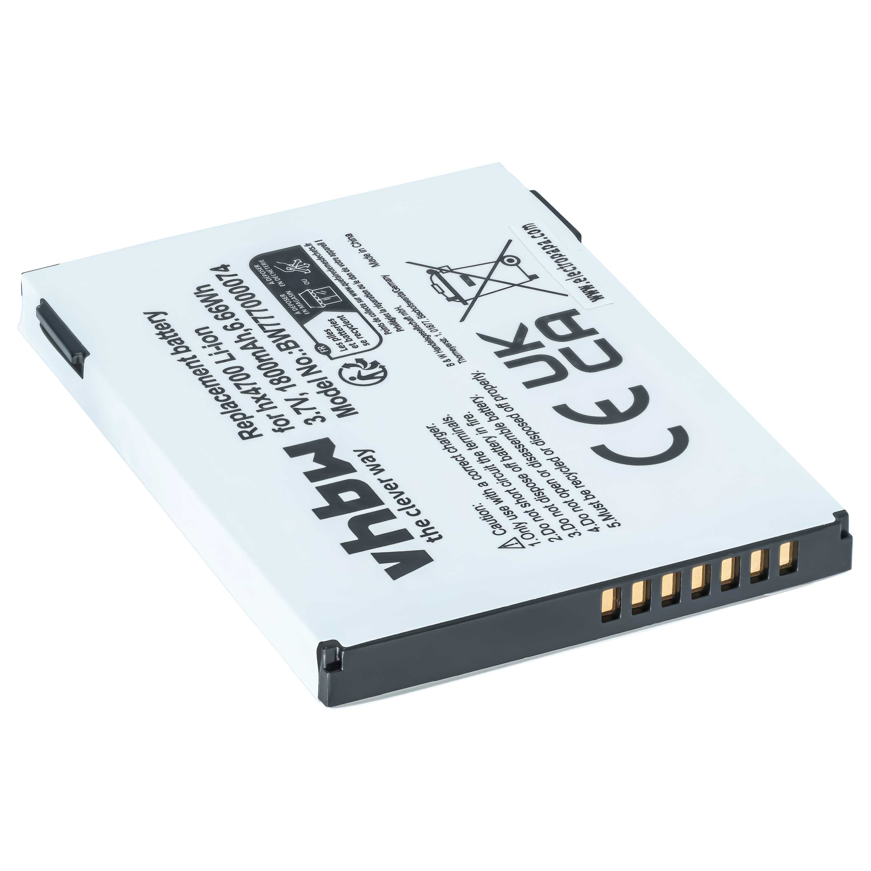 Akumulator do telefonu smartfona zamiennik HP 359113-001, 359498-001, 290483-B21 - 1800 mAh 3,7 V Li-Ion