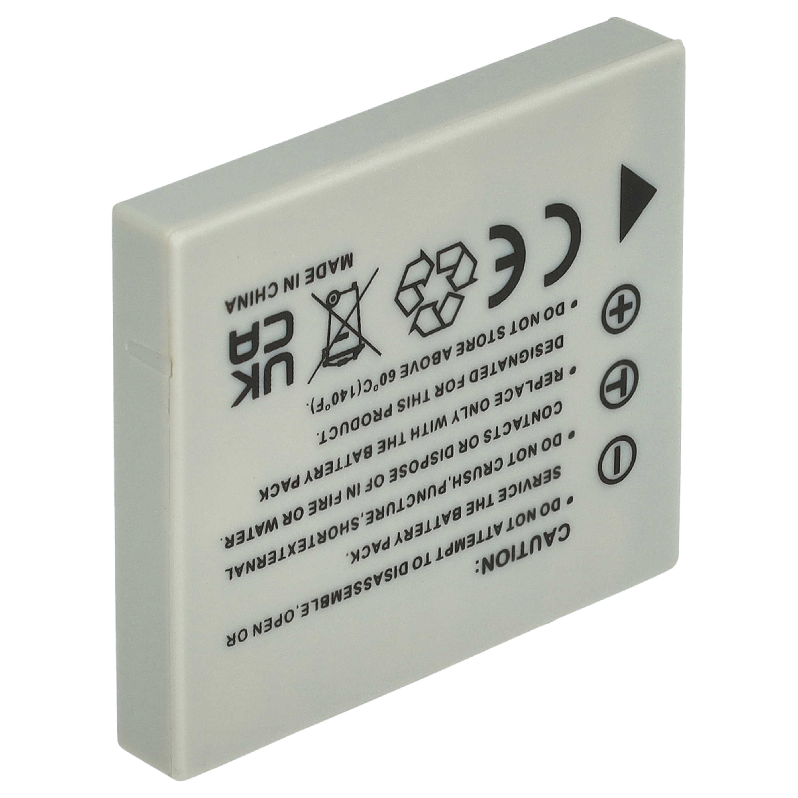 3x Battery replaces Creative CAS101 - 500mAh, 3.6V, Li-Ion