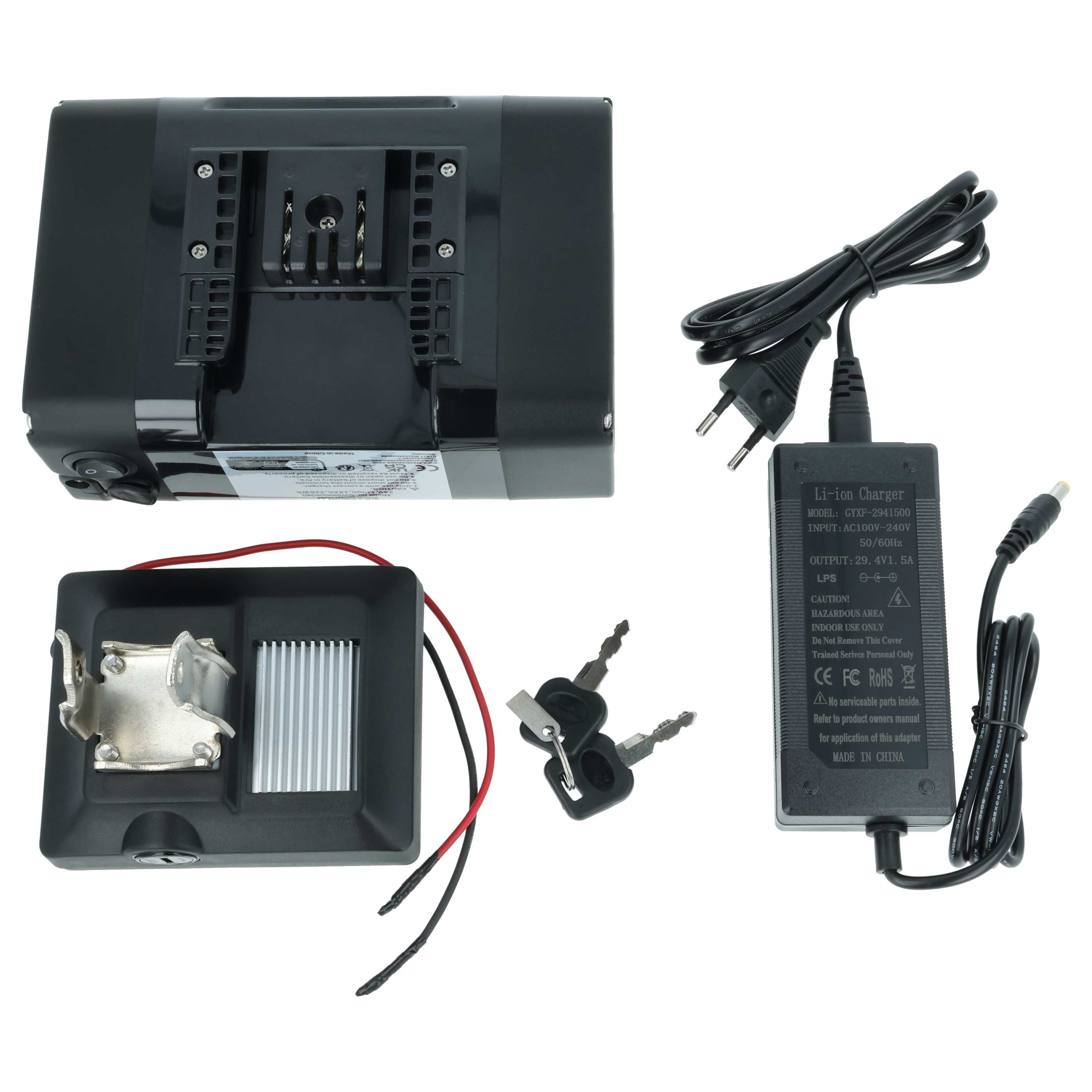 Batteria per e-bike AVE, BBF, Bergamonte Summerville, Bergsieger, Böttcher, ElFei Longtravel, LeonCycle, Porta