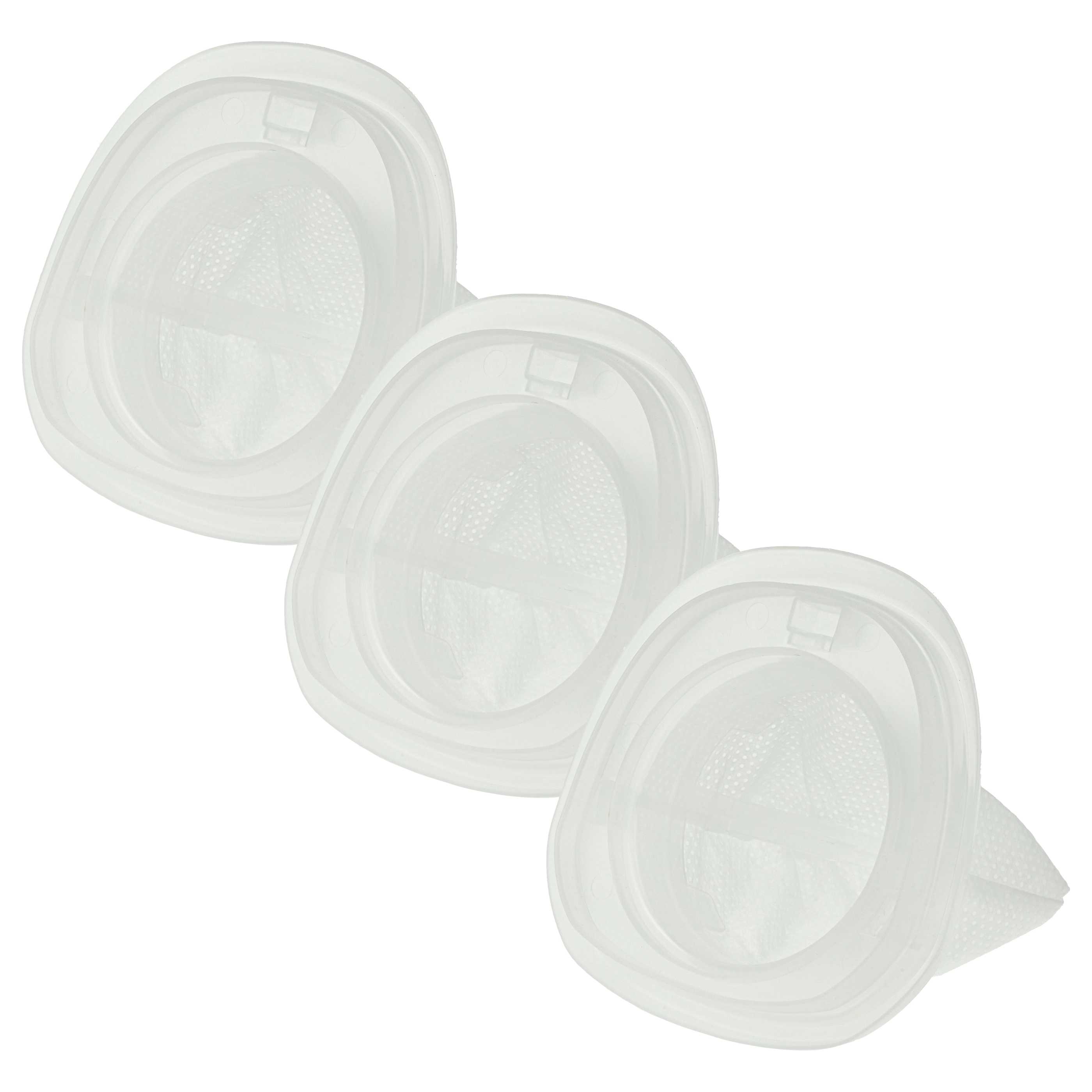 3x Filterfilter replaces Black & Decker HNVCF10 for Black & Decker Vacuum Cleaner