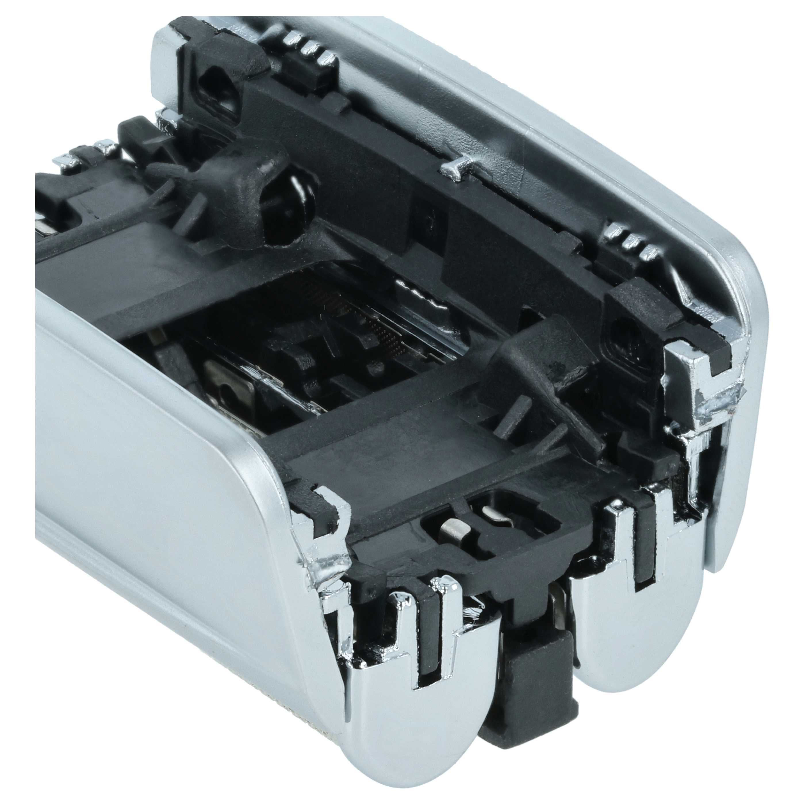 Shaving Head replaces Braun 83M for Braun Electric Razor, silver