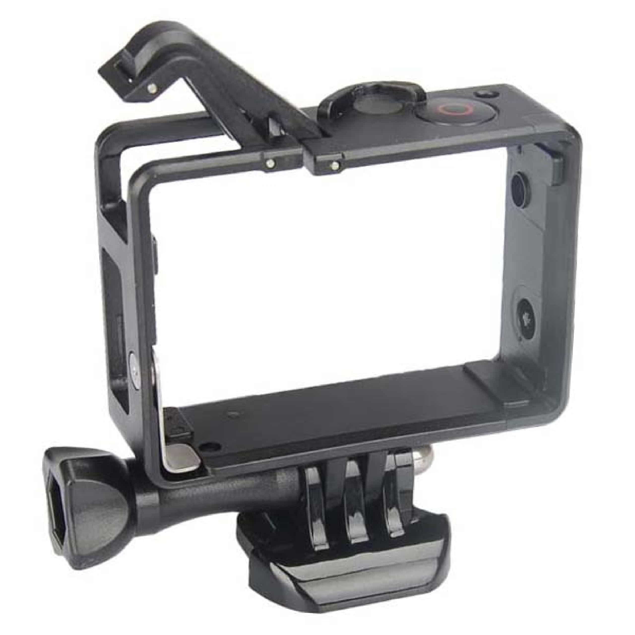 Soporte de marco para cámara de acción GoPro Hero 5 Black - plástico, negro