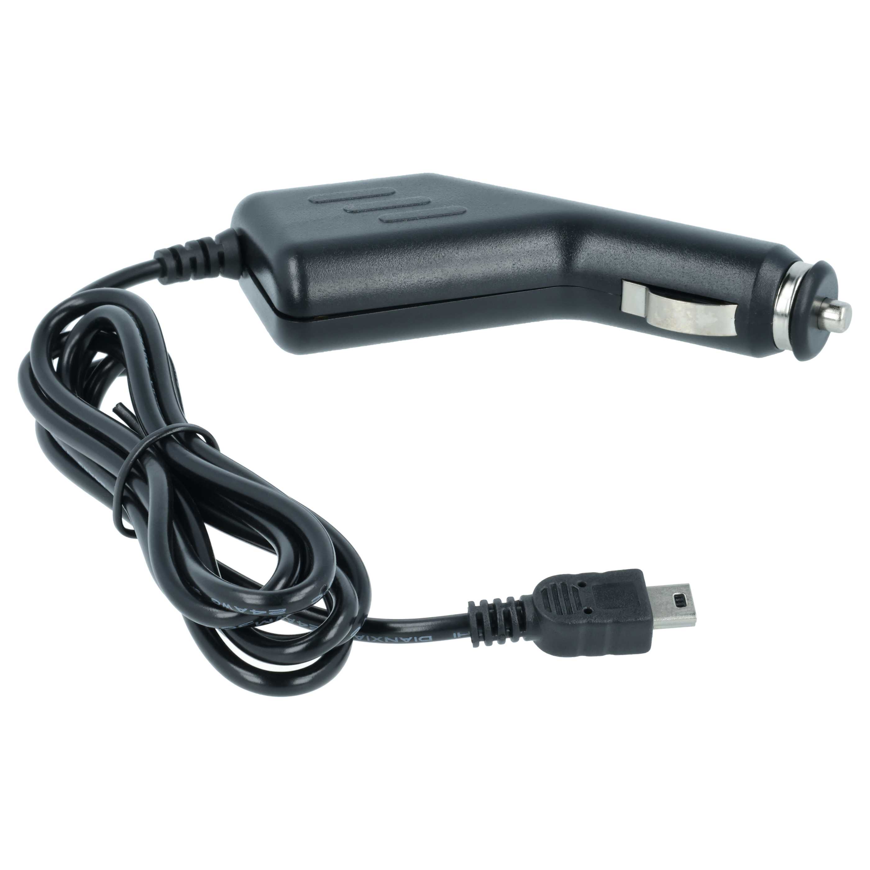 Cavo auto per navigatore Mitac Mio P350, P550, A201, A501 - caricatore da auto 12V 