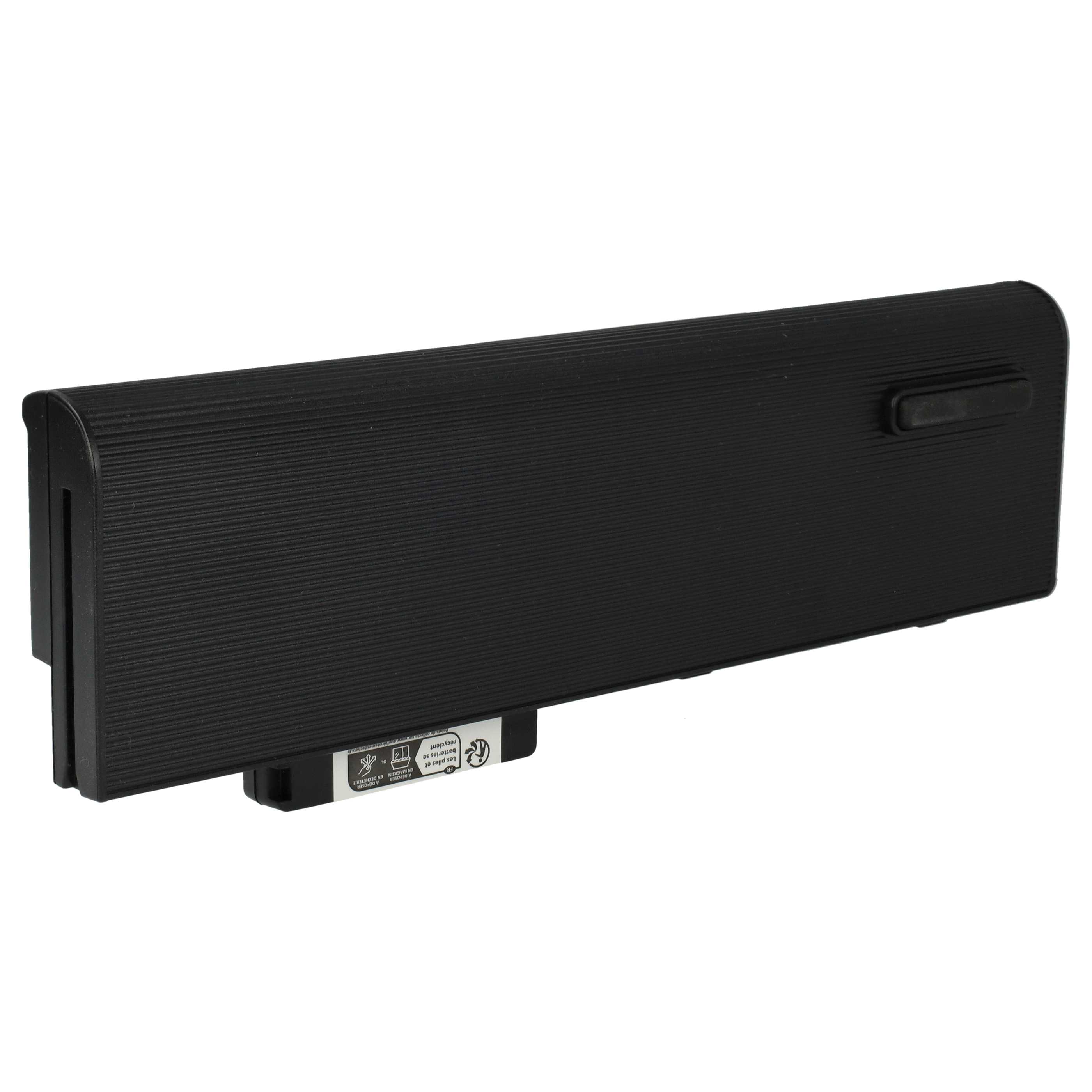 Akumulator do laptopa zamiennik Acer 4UR18650F-2-QC218, 3UR18650Y-2-QC236 - 4400 mAh 14,8 V Li-Ion, czarny