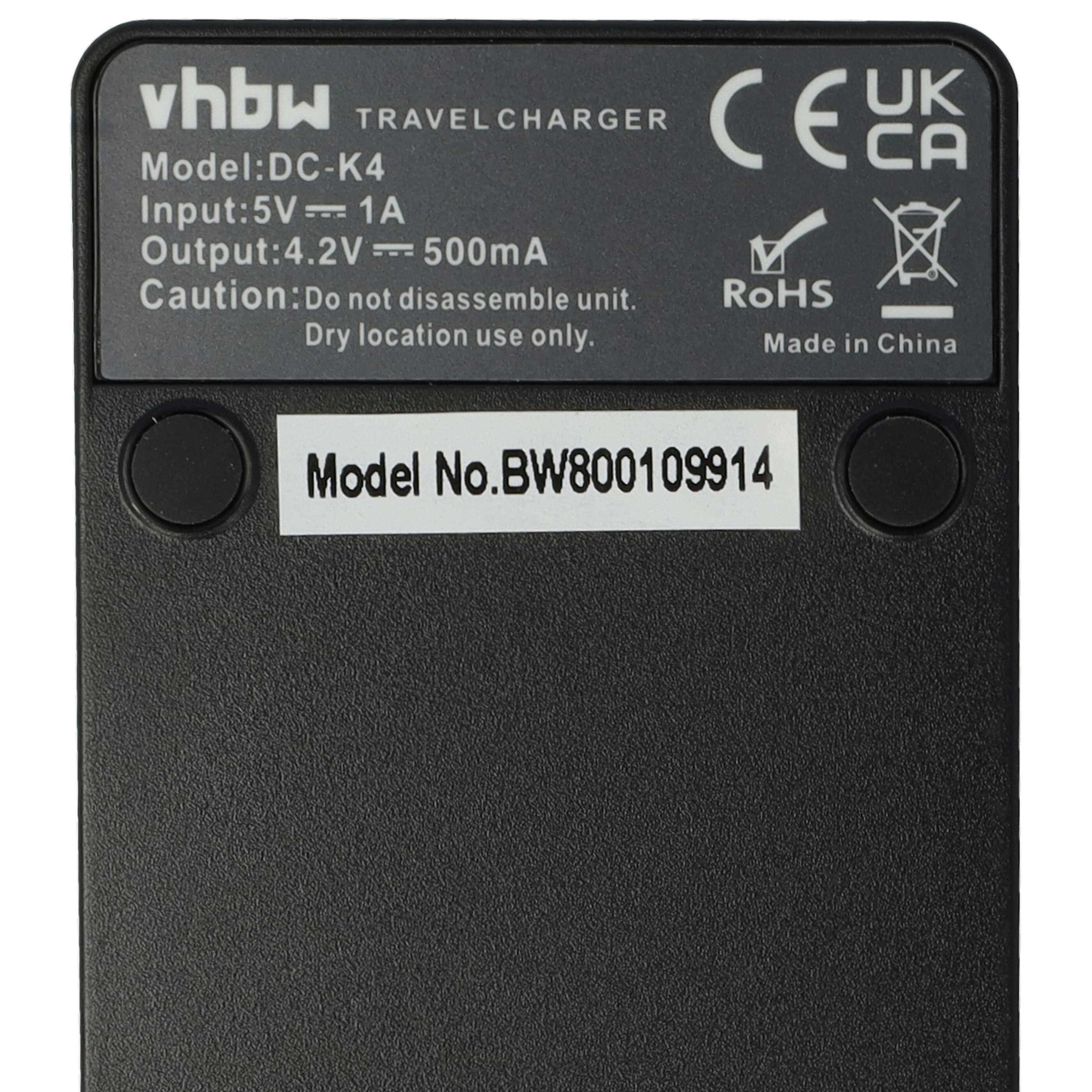 Chargeur pour appareil photo Samsung SLB-0837B 