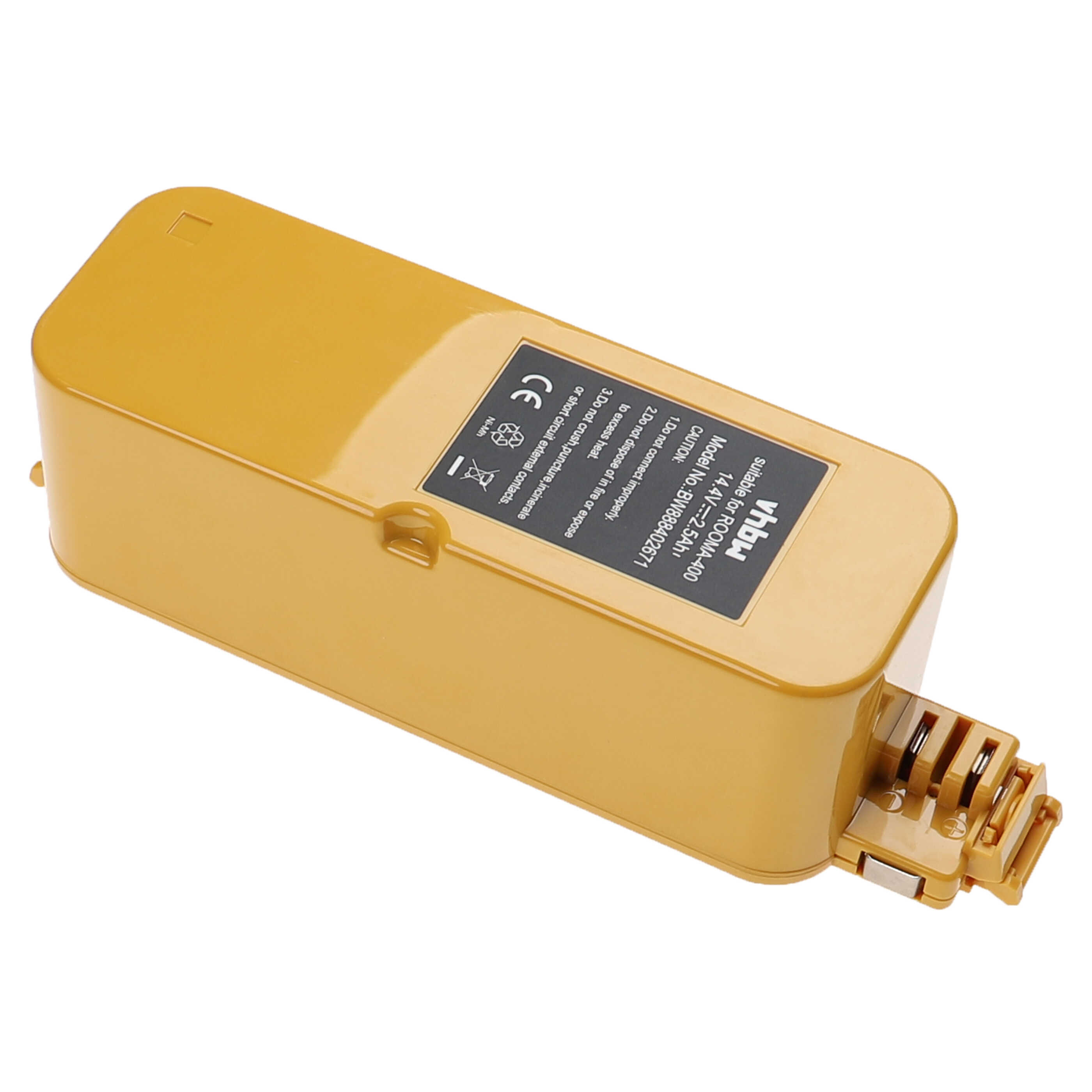 Akumulator do robota zamiennik 17373, APS 4905, NC-3493-919, 11700 - 2500 mAh 14,4 V NiMH, żółty
