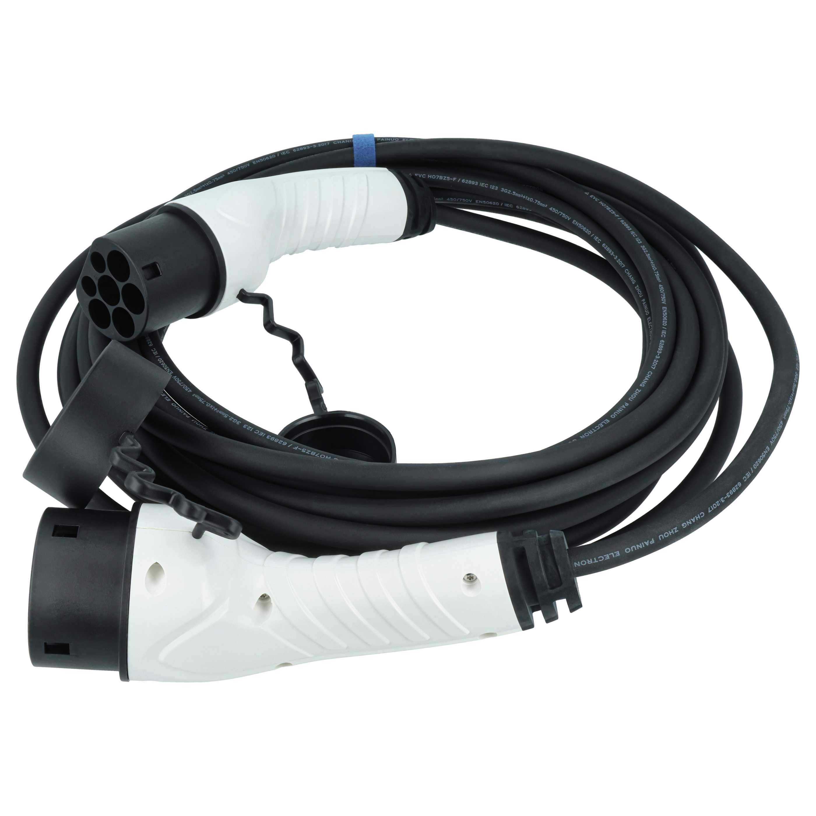 Charging Cable - Type 2 to Type 2 Cable, Single-Phase, 16 A, 3.5 kW, 10 m