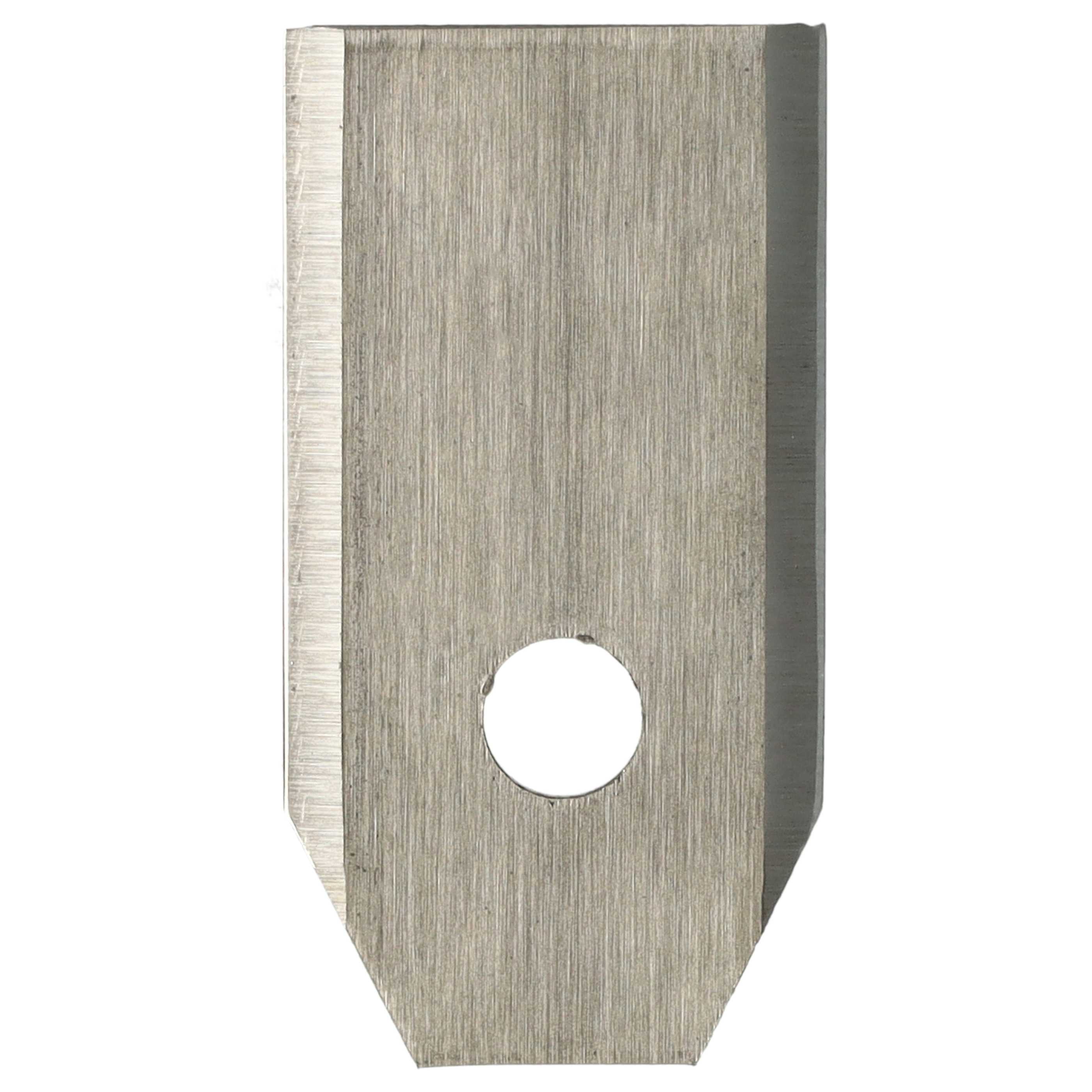 18x Exchange Blade replaces Arnold AR1 for Cordless Lawnmower etc. - steel, silver