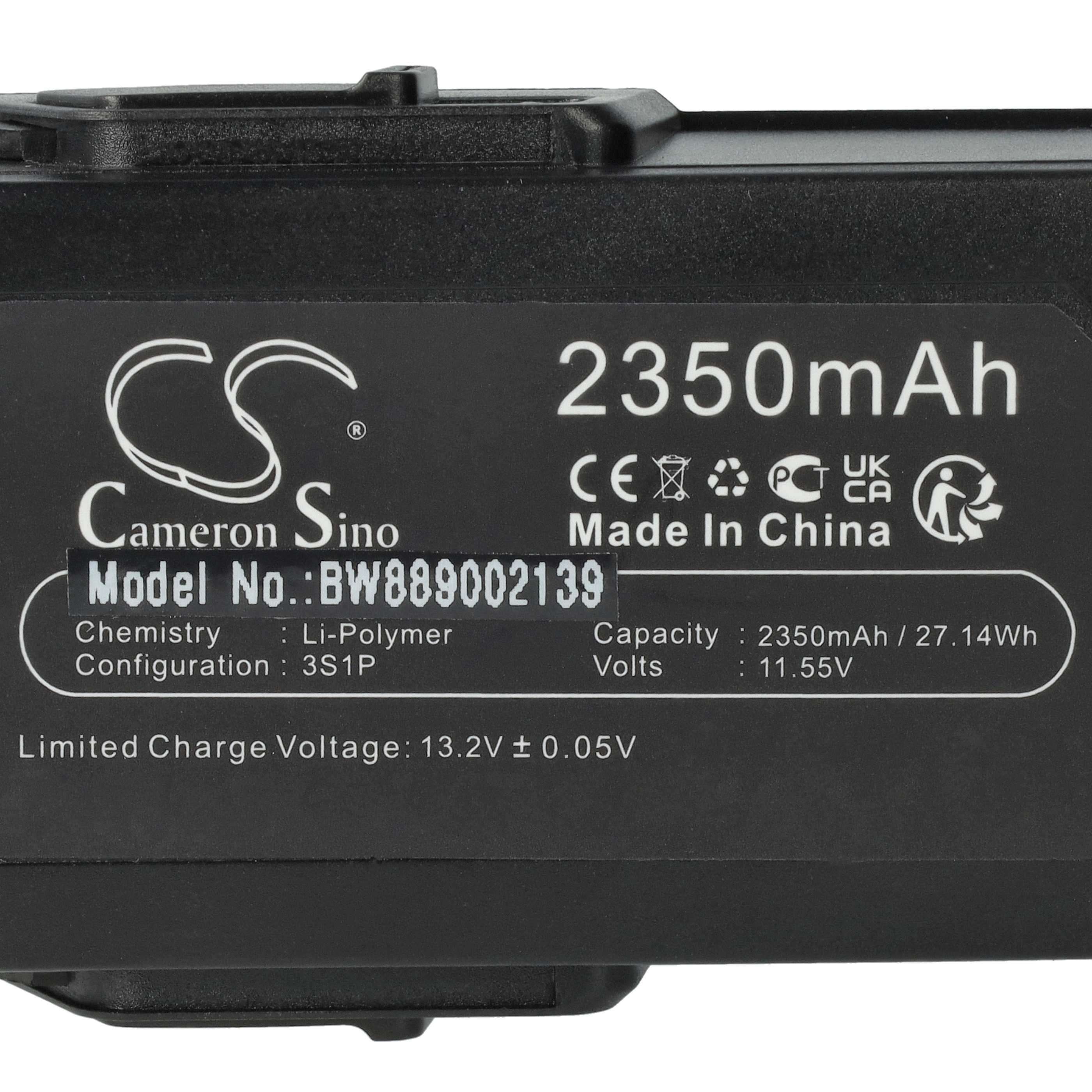 2x Batteries remplace DJI CP.PT.00000119.01 pour drone DJI- 2350mAh 11,55V Li-polymère