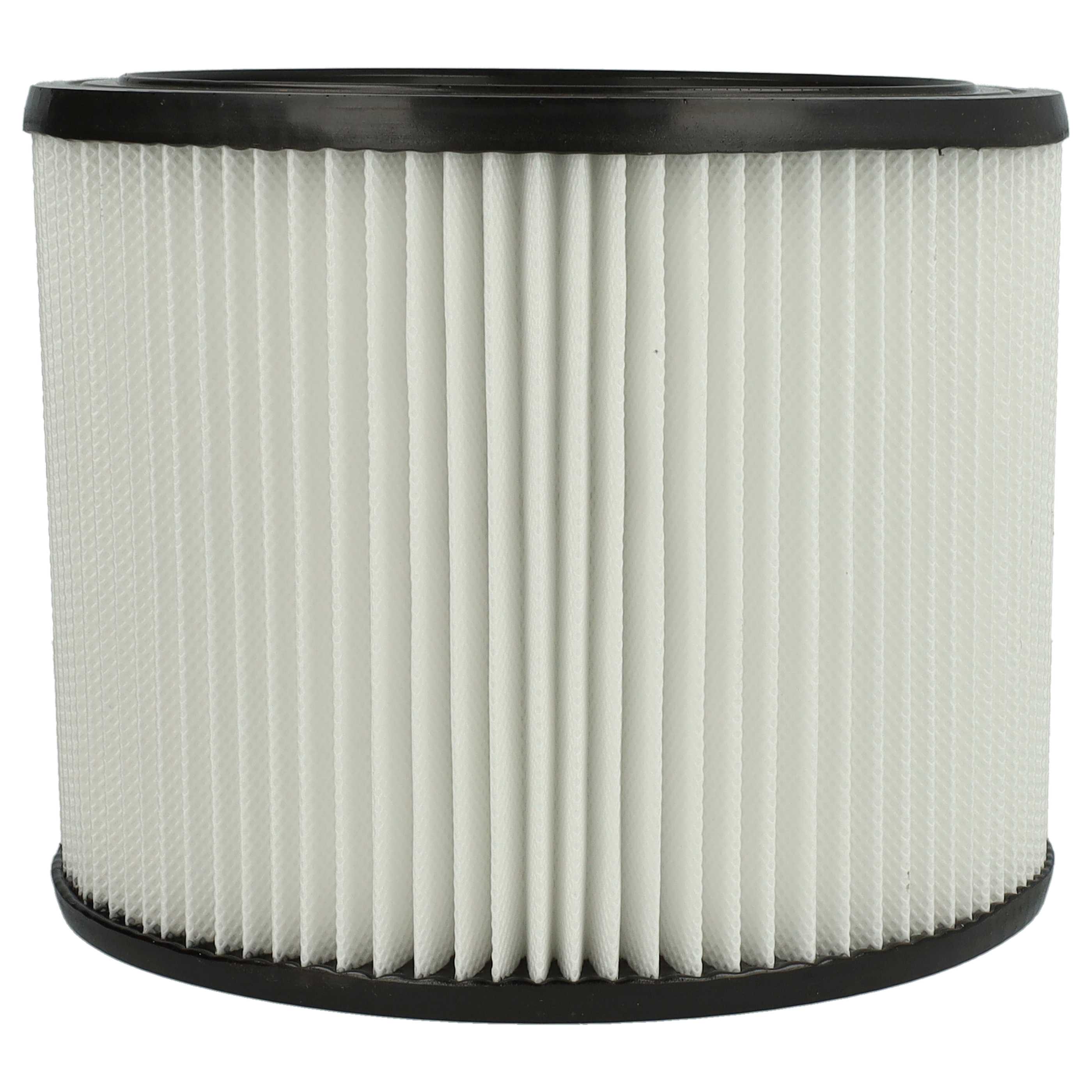 4x Filtercartridge filter / round filter replaces Masko 13297 for Masko Vacuum Cleaner, black / white