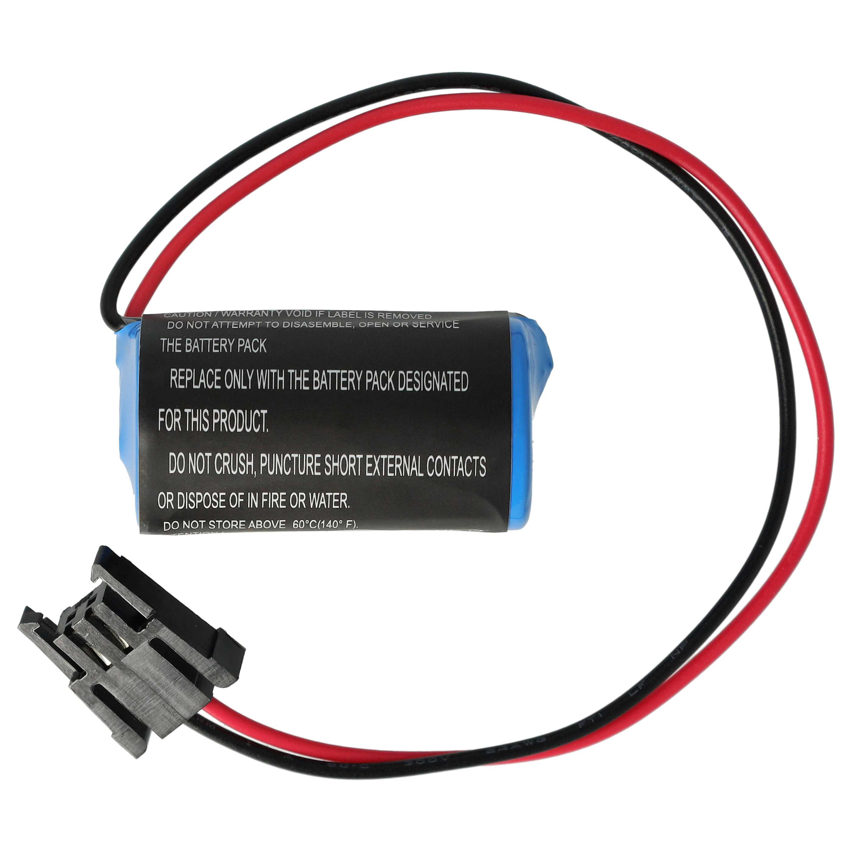 Industrial Controller 10x Battery replaces Mitsubishi B9670-MC, A6BAT, A6BAT-MRBAT. - 1700mAh 3.6V Li-MnO2