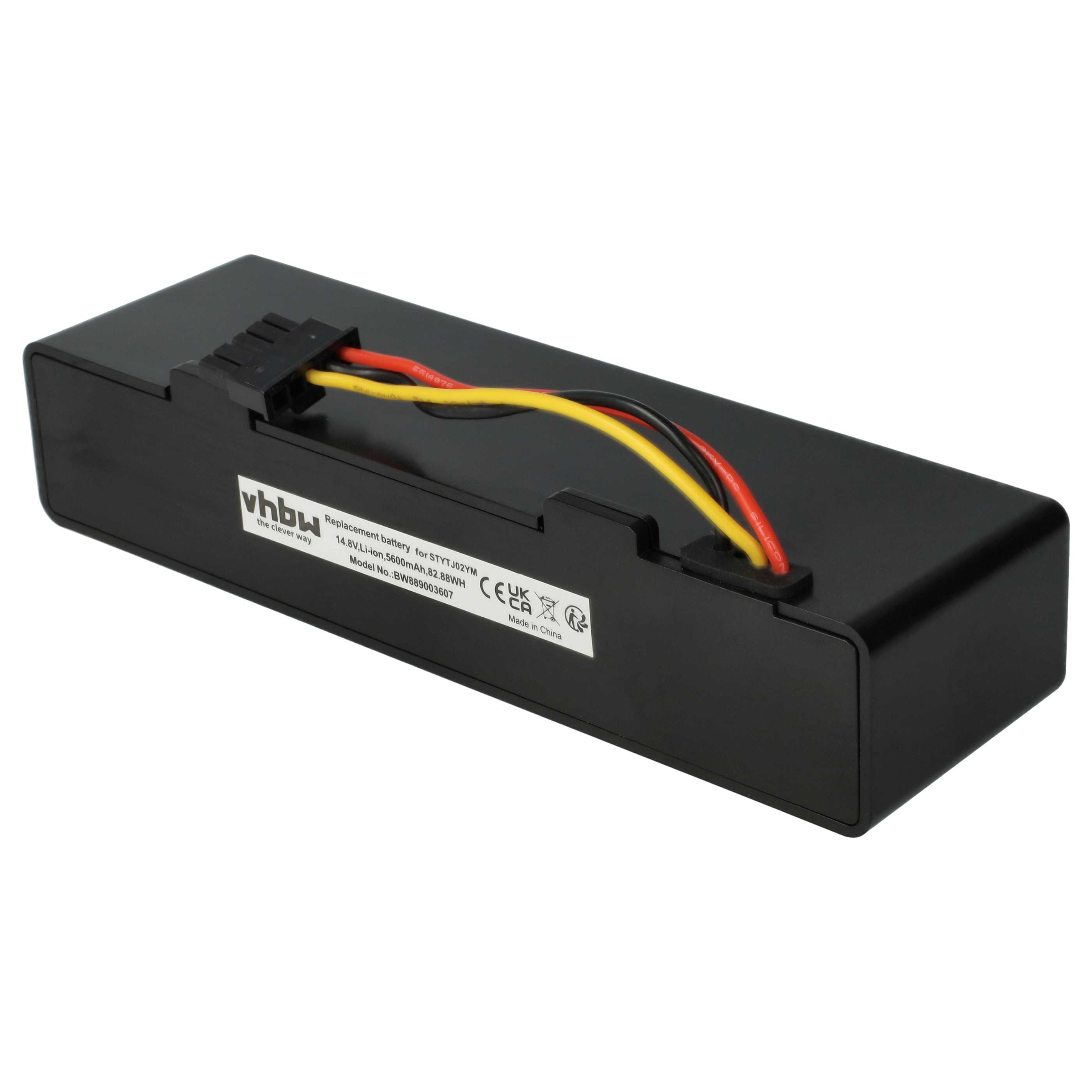 Batterie remplace Xiaomi INR18650 MH1-4S1P-SC pour robot de ménage - 5600mAh 14,4V Li-ion