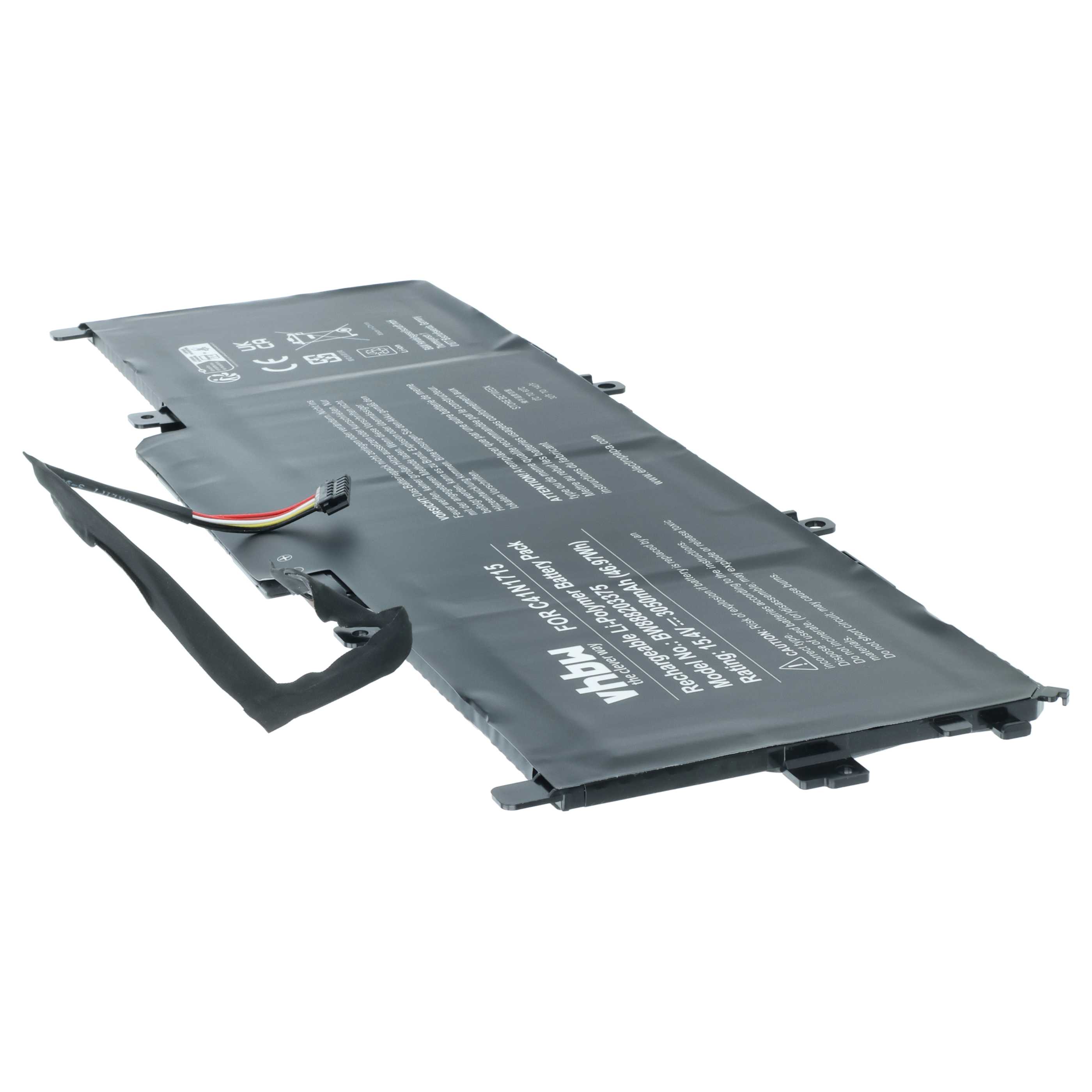 Akumulator do laptopa zamiennik Asus 0B200-02760000, C41N1715 - 3050 mAh 15,4 V LiPo