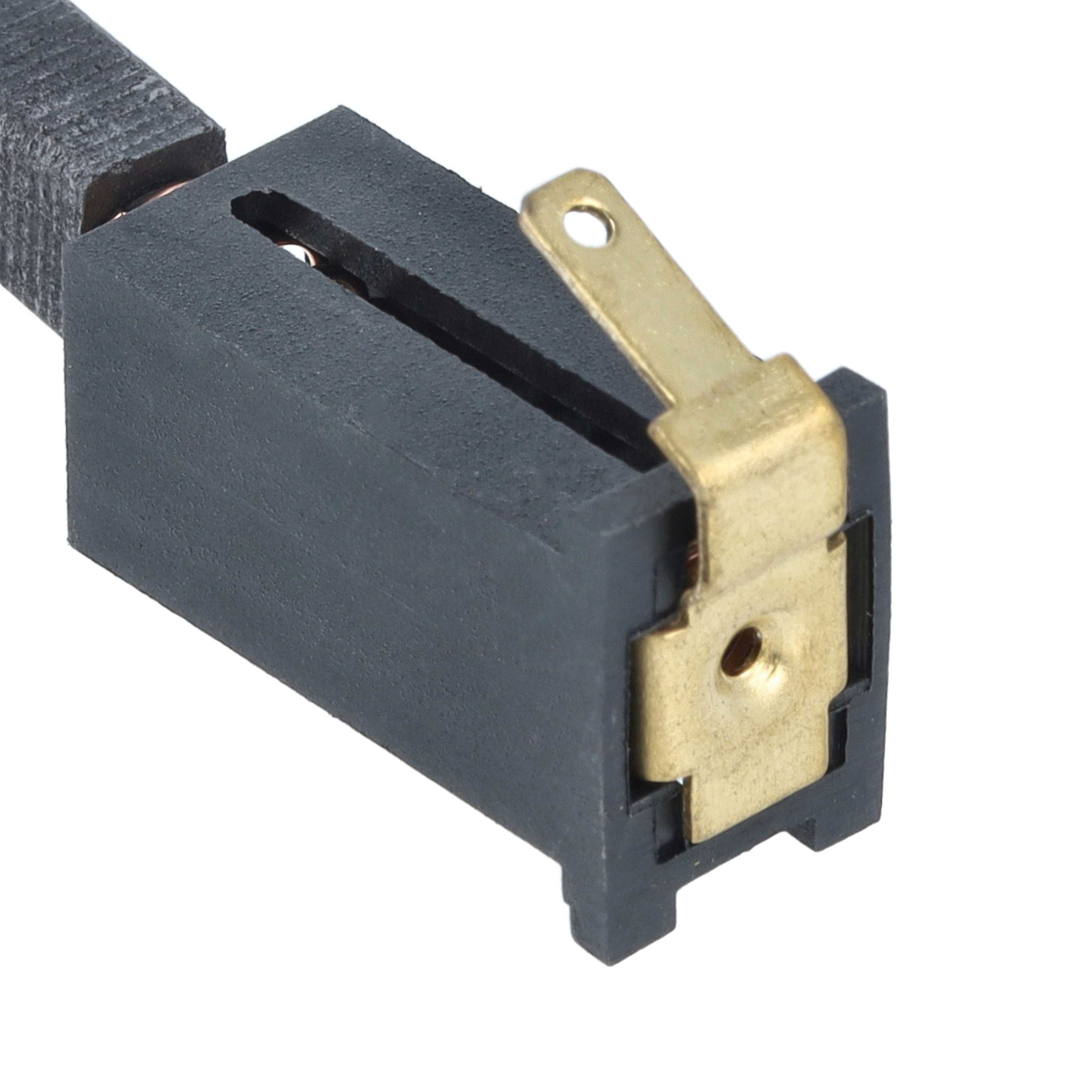 2x Carbon Brush as Replacement for Bosch 2610918760 for Electric Power Tool - 11.25 × 6.29 × 4.66 mm