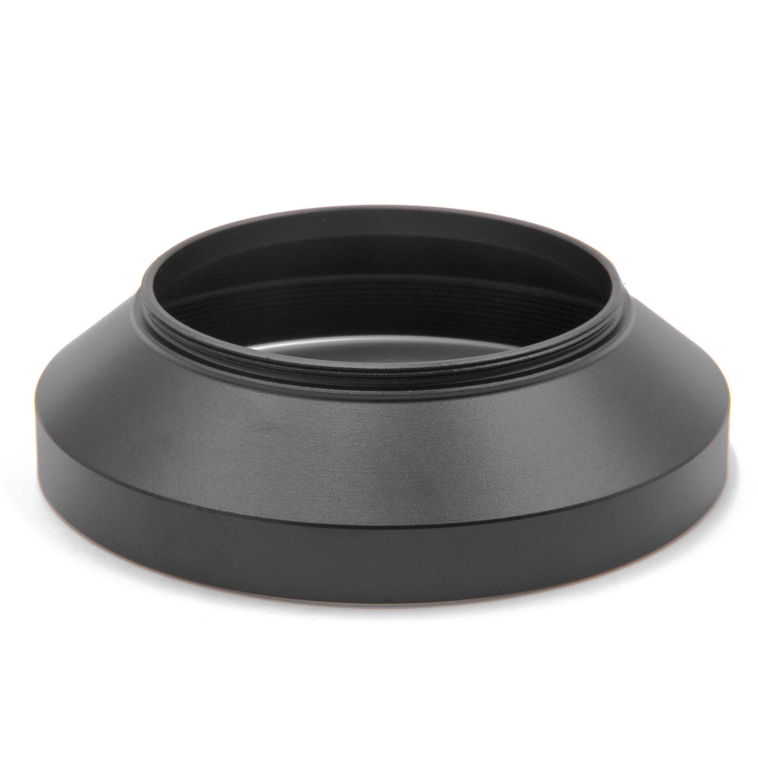 Lens Hood suitable for 55mm Lens - Wide-Angle Lens Shade Black, Round