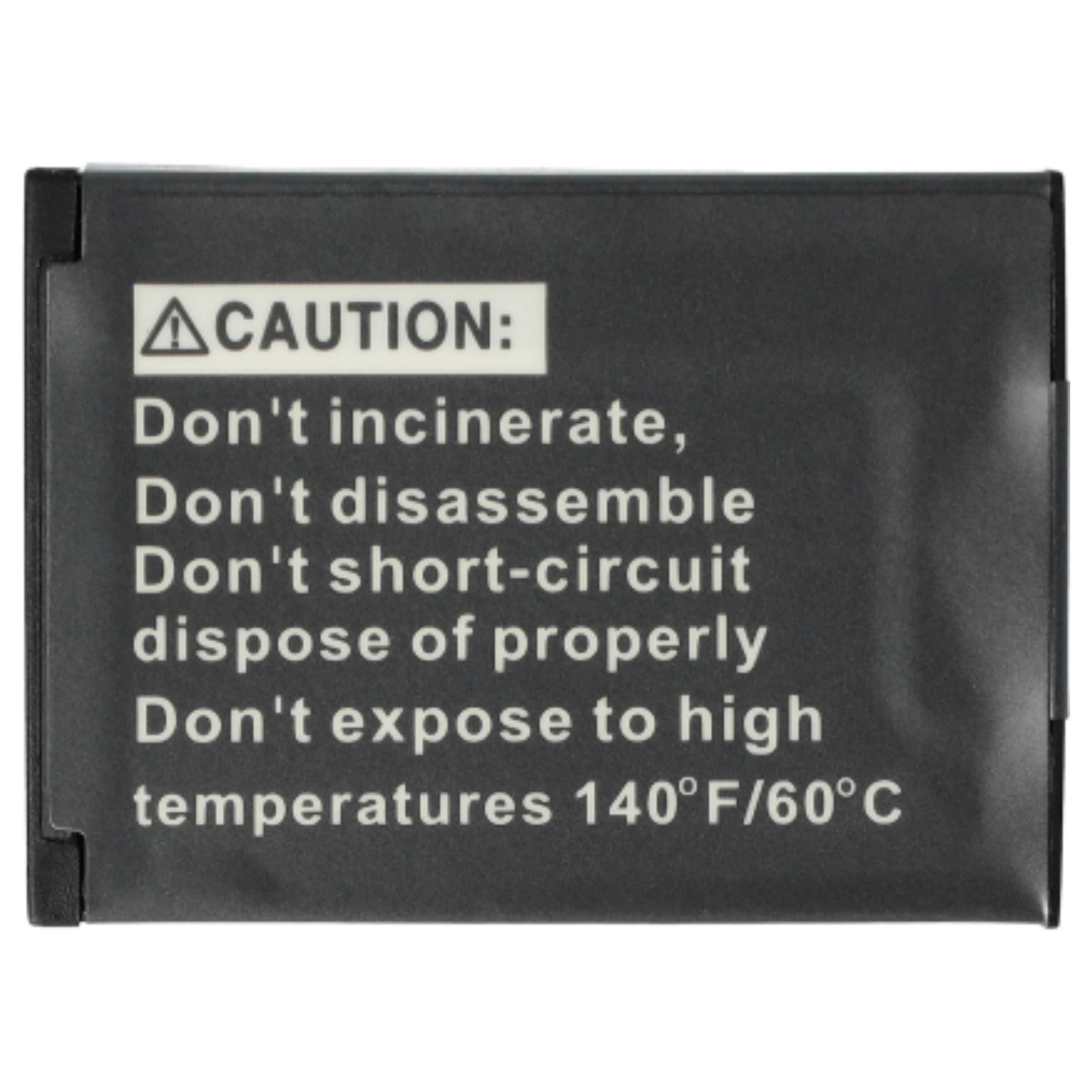 3x Battery replaces Samsung BP-10A, BP10A, SLB-10A - 700mAh, 3.6V, Li-Ion