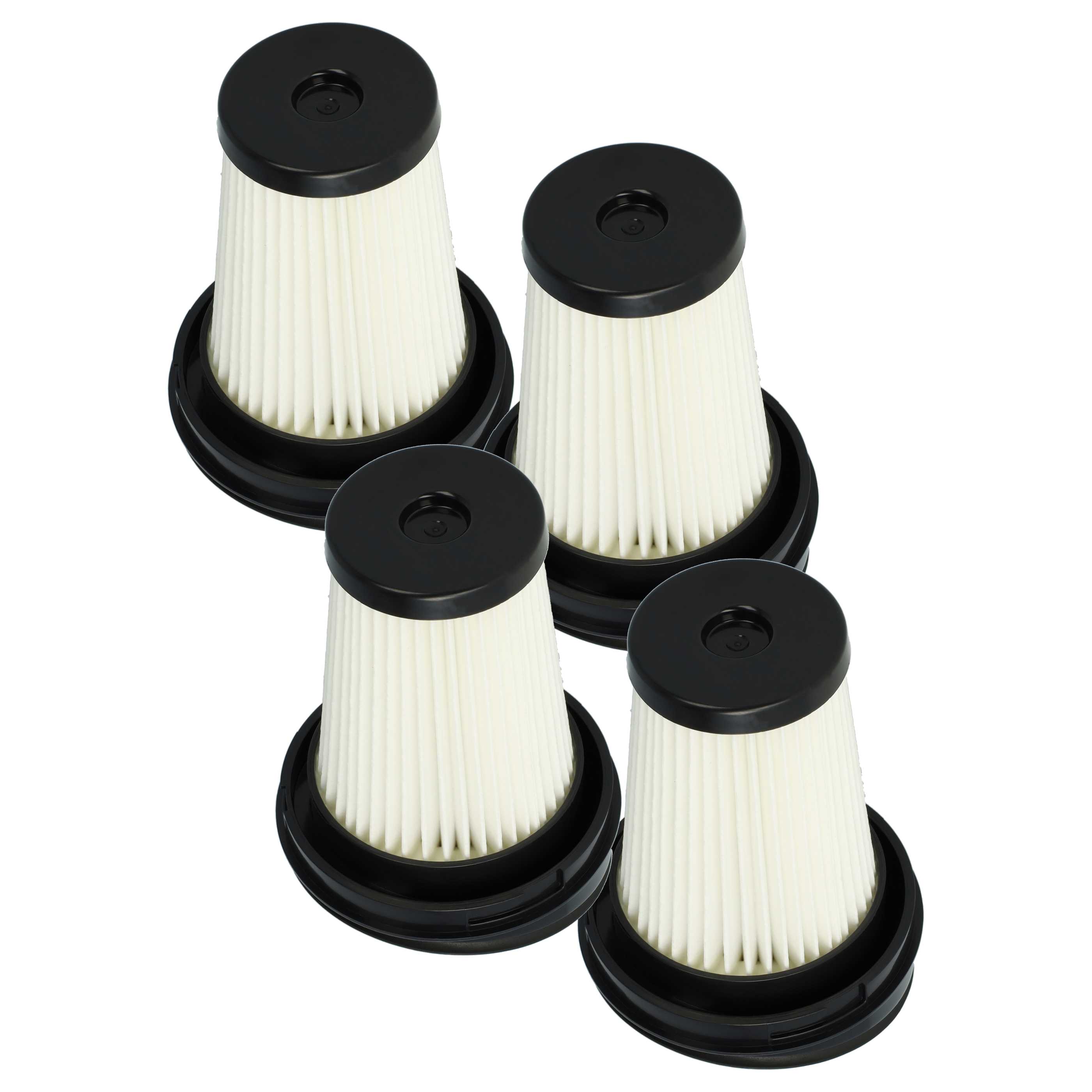4x cartridge filter replaces Grundig 9178008590 for Grundig Vacuum Cleaner