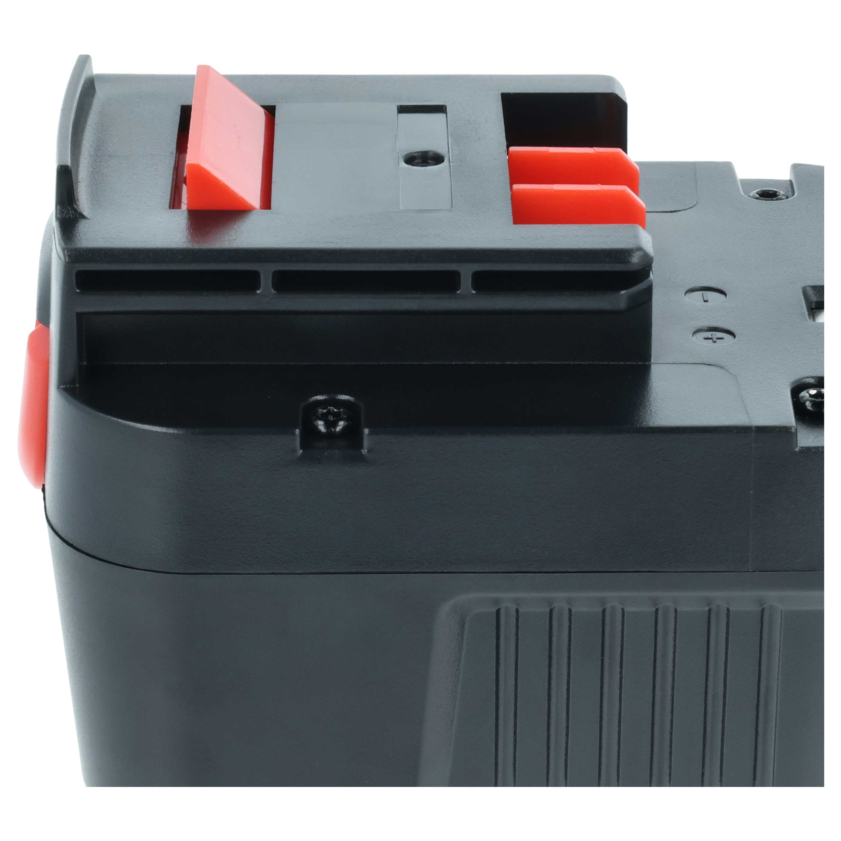 2x Battery replaces Black & Decker A12, A12-XJ, A12EX, A1712, A12E Electric Power Tool - 3000 mAh, 12 V, NiMH