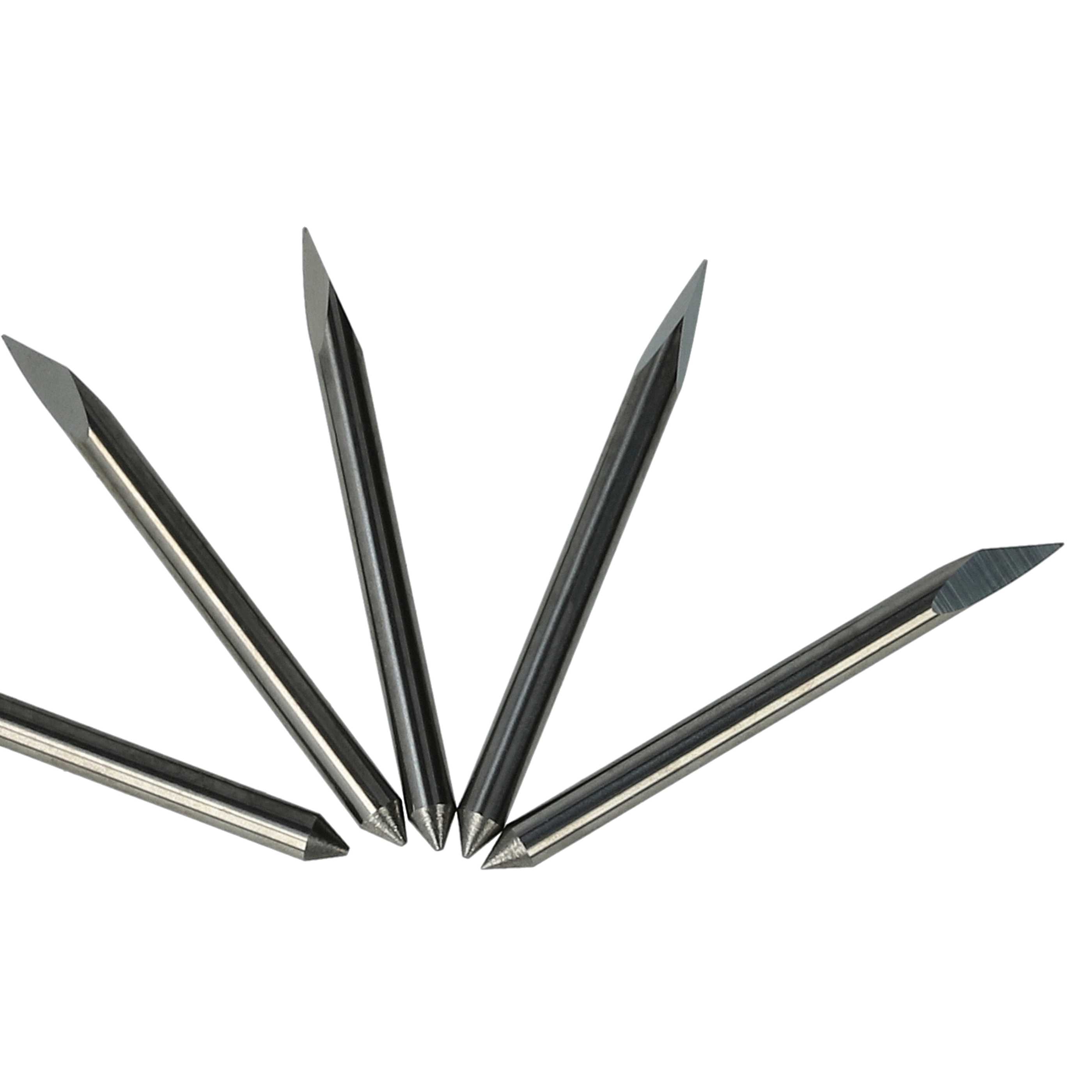 5x cuchilla para plóter de corte Summa Cut - Ángulo de corte de 60°