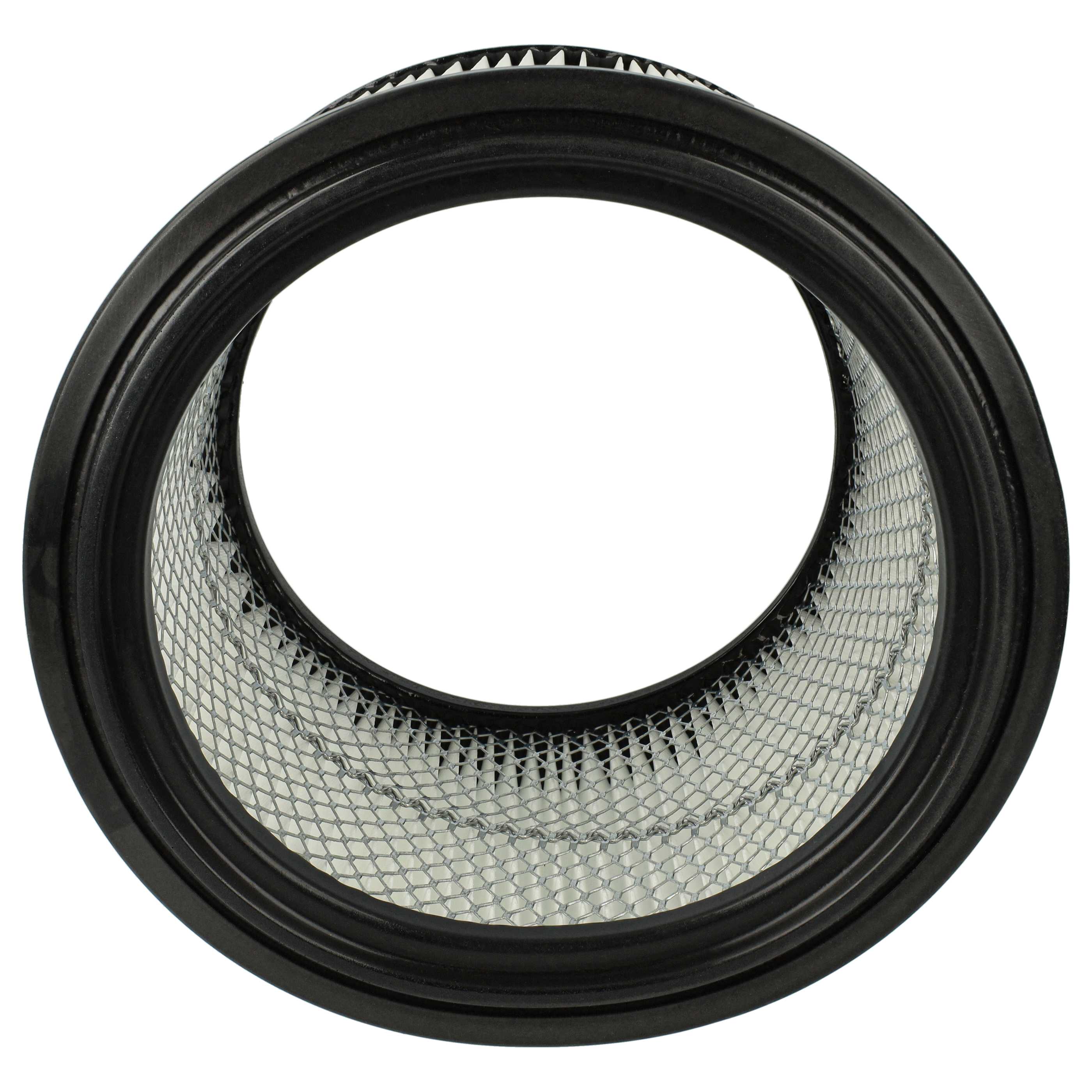 4x Filtercartridge filter replaces Starmix FPP 5000 HEPA WS, 460475 for Starmix Vacuum Cleaner, black / white