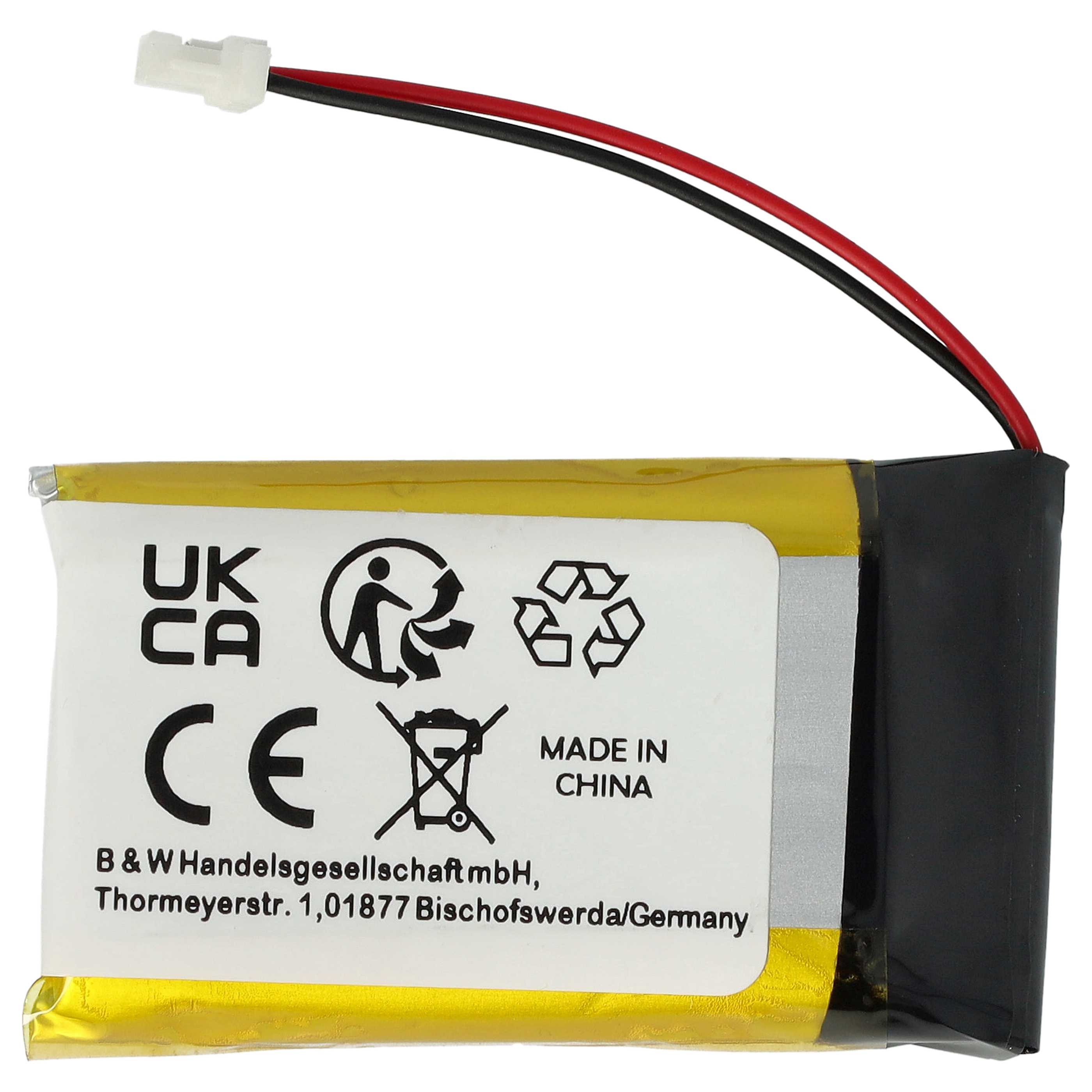 Wireless Headset Battery Replacement for Sena YP802542P - 650 mAh 3.7 V Li-polymer