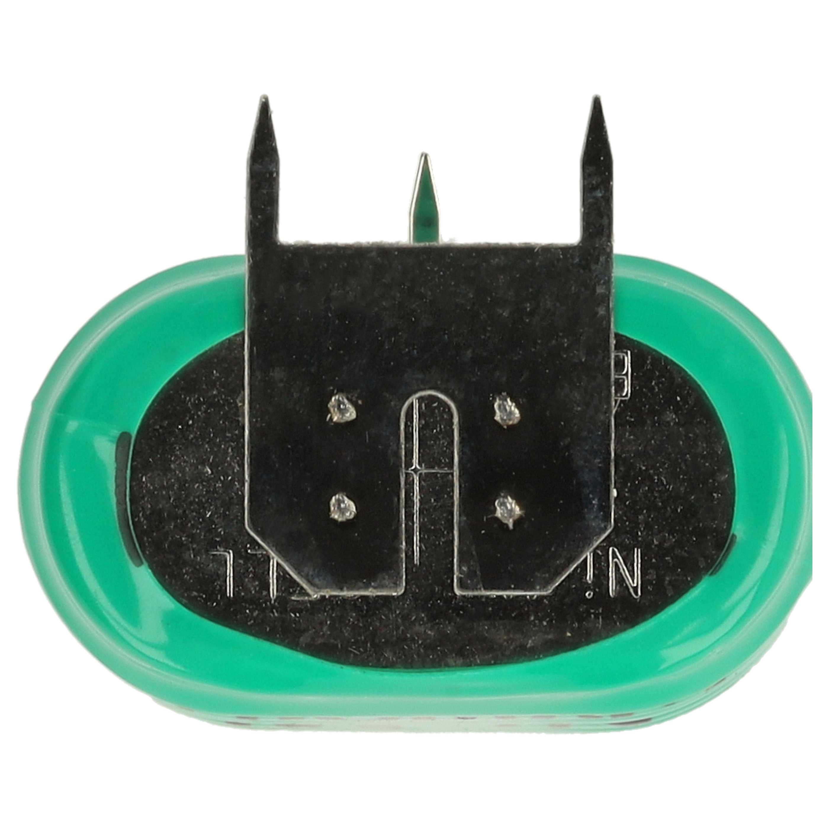 Button Cell Battery Type 5/V150H 3 Pins for Model Building Solar Lamps etc. - 150 mAh 6 V NiMH