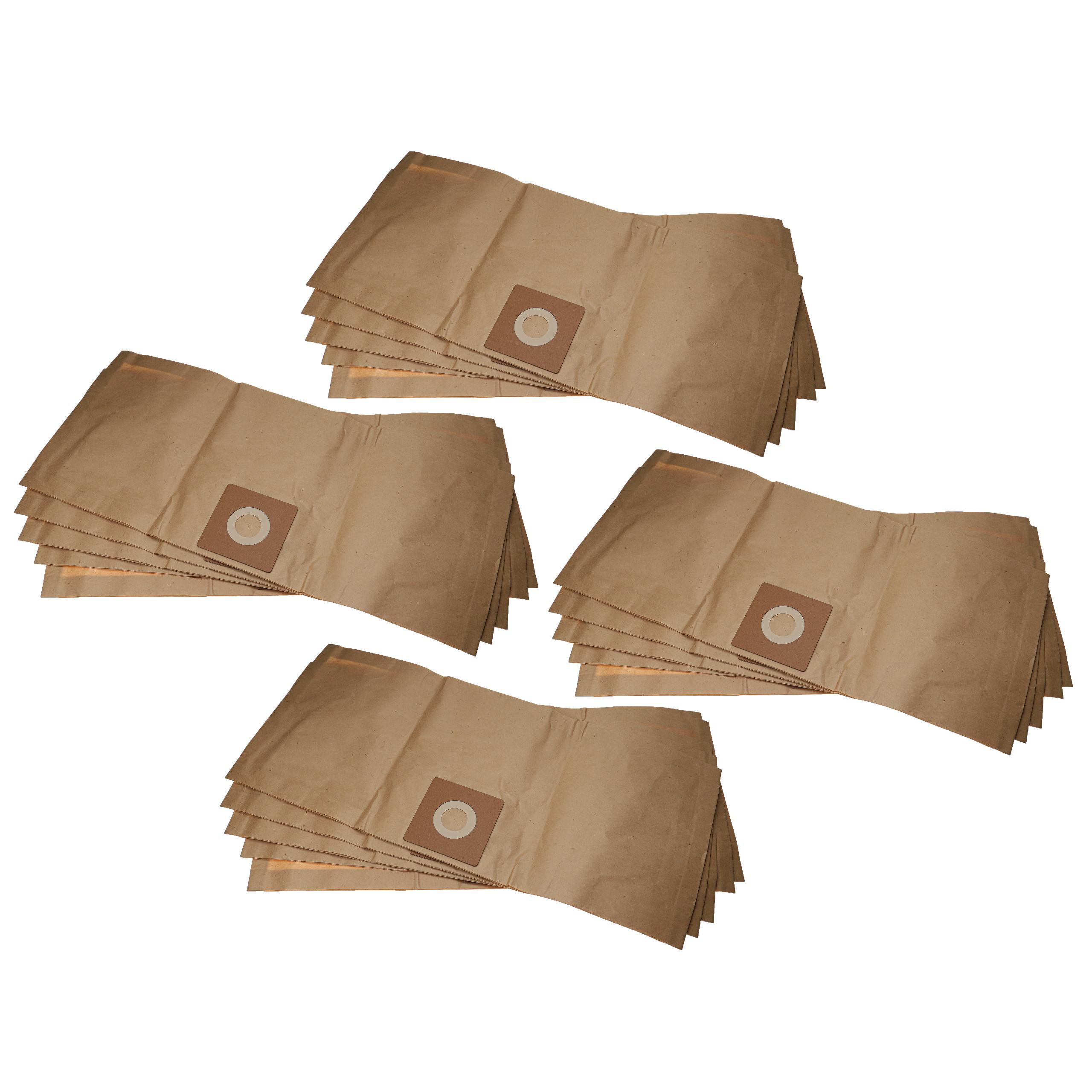 20x Sac remplace Kärcher 4002667352047, 6.906-104, 6.904-065.0, 6.904-058.0 pour aspirateur Kärcher - papier