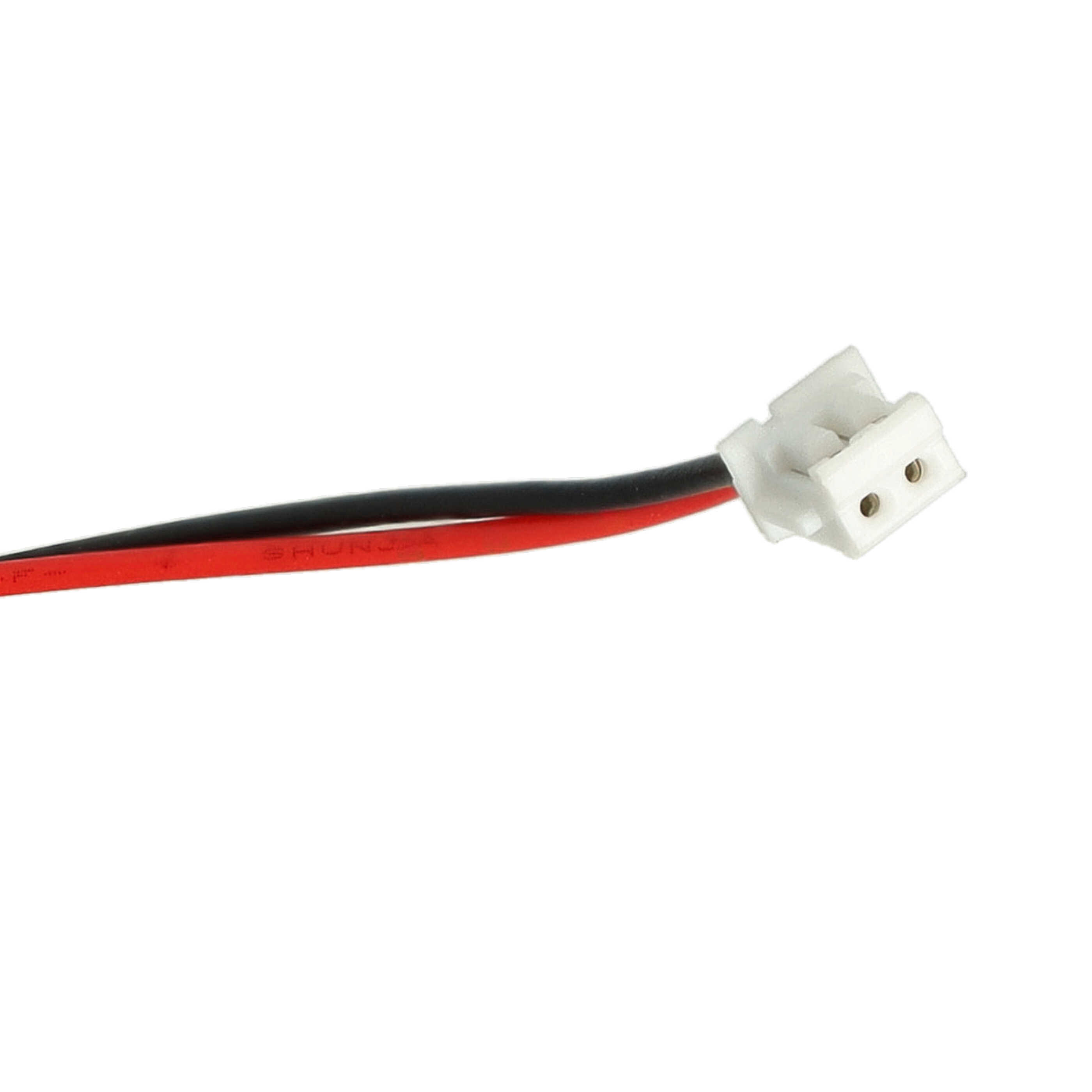 2x Batteries remplace iDect CP75, MT LP053040 pour téléphone iDect - 600mAh 3,7V Li-polymère
