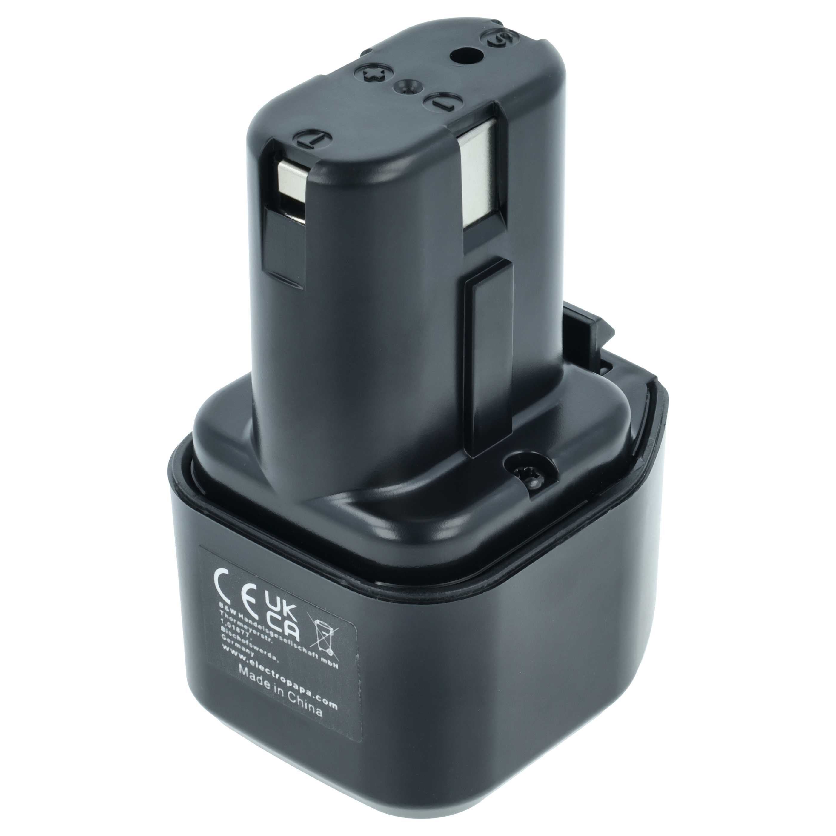 Battery replaces Hitachi EB712S, 325292, EB714S Electric Power Tool - 3300 mAh, 7.2 V, NiMH
