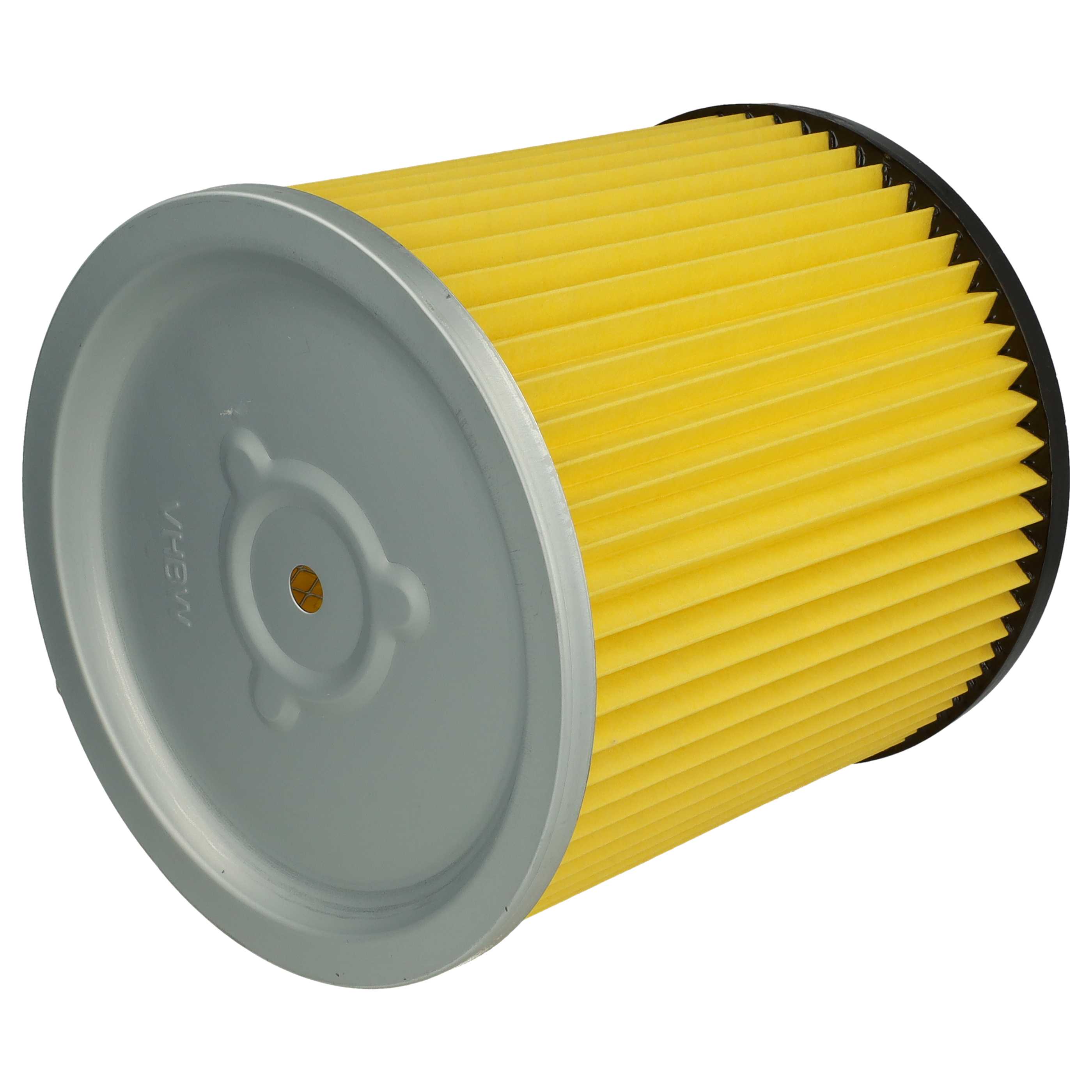 4x Filtro reemplaza Kärcher 6.414-354.0, 6.414-335.0 para aspiradora Dewalt, amarillo