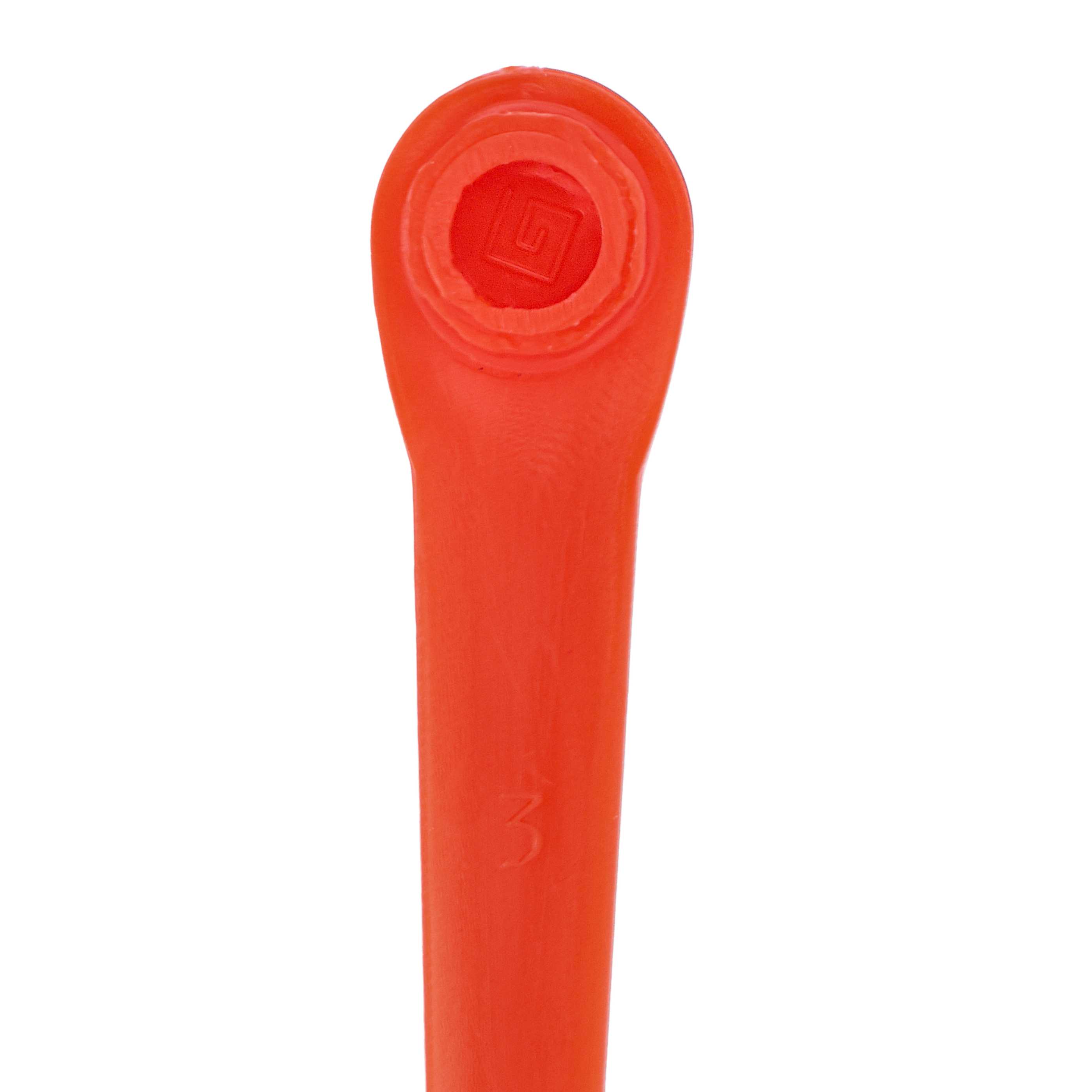 10x Lama sostituisce Gardena 05368-20, RotorCut 5368-20, 4078500536806 per tagliaerba - rosso, plastica