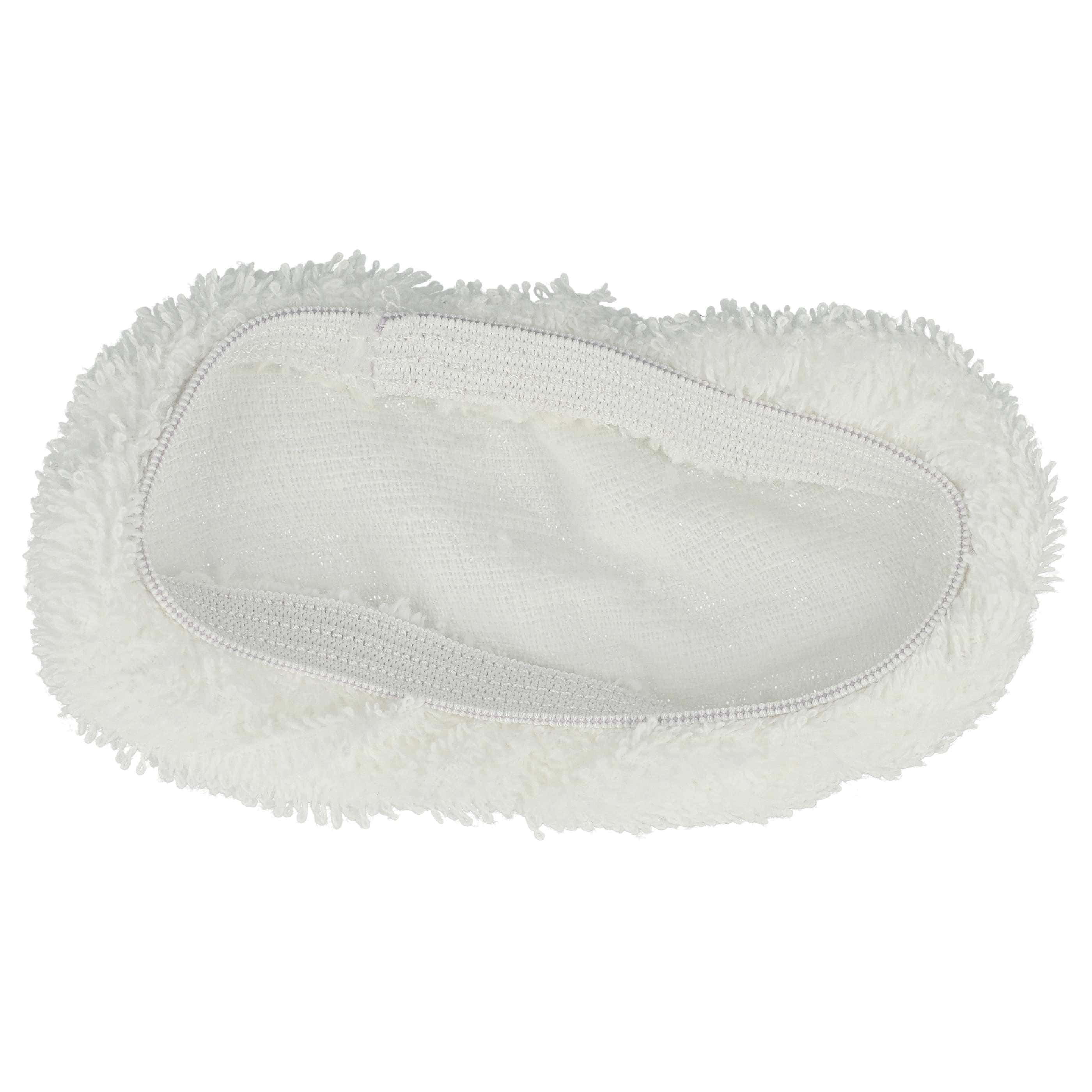 6x Wischbezug als Ersatz für Dirt Devil 0380005 für Dirt Devil Dampfreiniger 