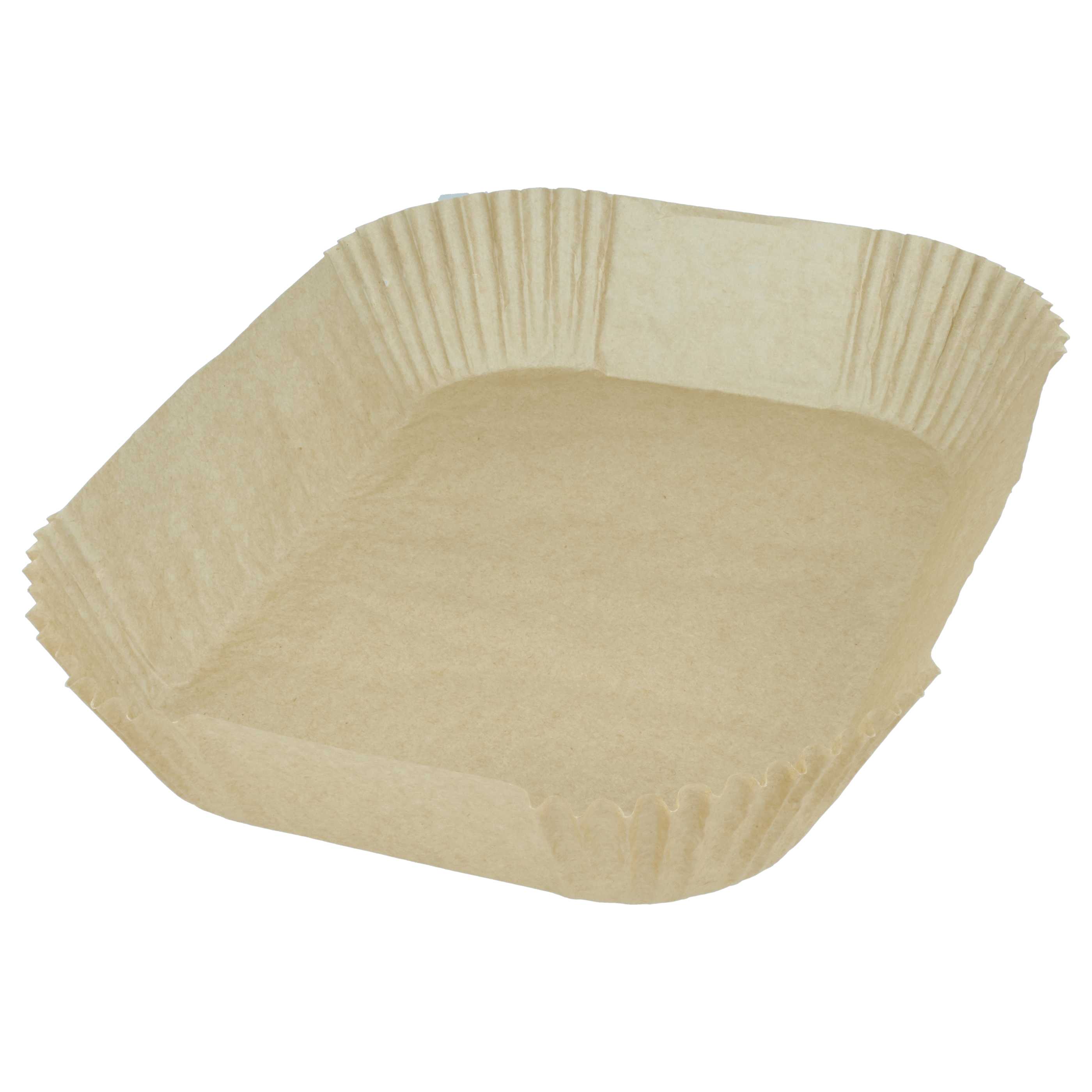 100x Backpapier-Einlagen passend für Ninja Double Stack Heißluftfritteusen - 24,9 x 20,6 x 6,3 cm